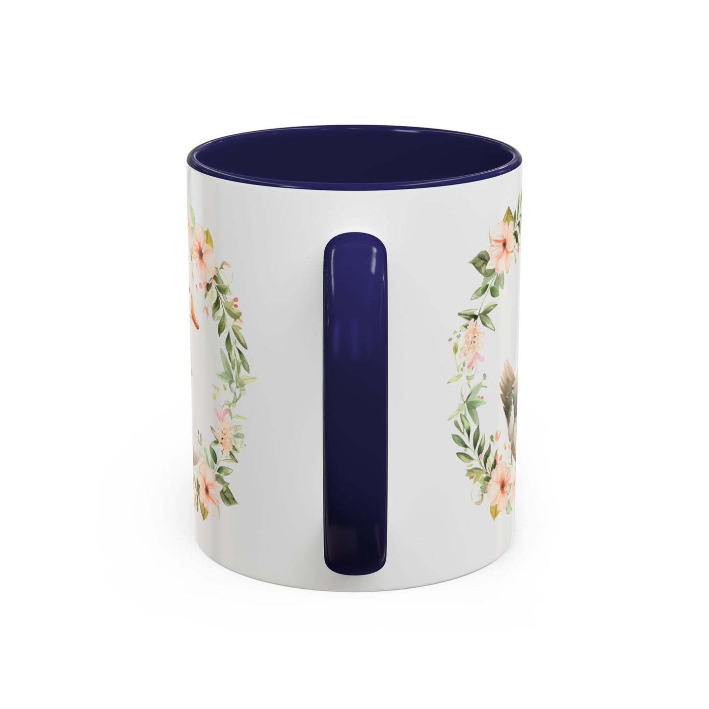 Floral Goose Accent Coffee Mug | Nature Lover Gift, Home Decor, Coffee Lover, Office Mug, Mother's Day Gift