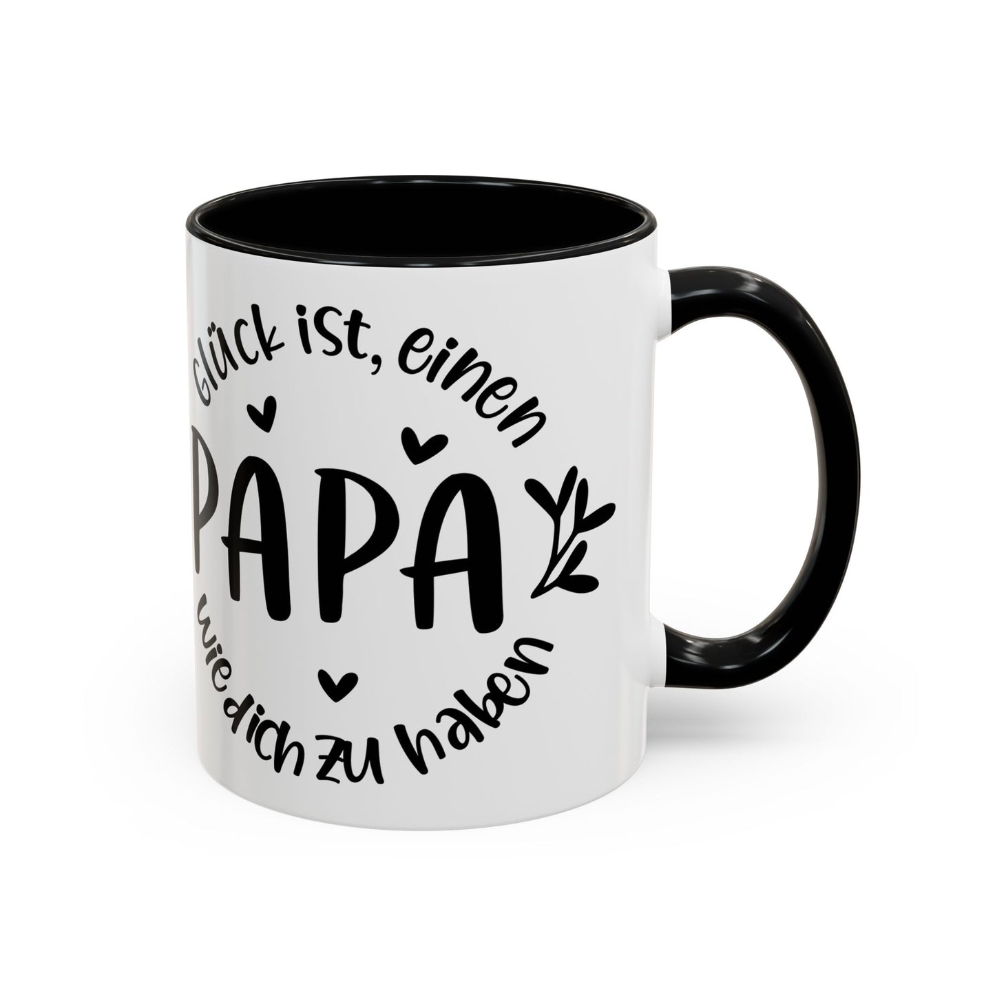 Father's Day Accent Coffee Mug - Perfect Gift for Dad, Funny Coffee Cup, Customizable Mug, Gifts for Papa, Unique Kitchenware