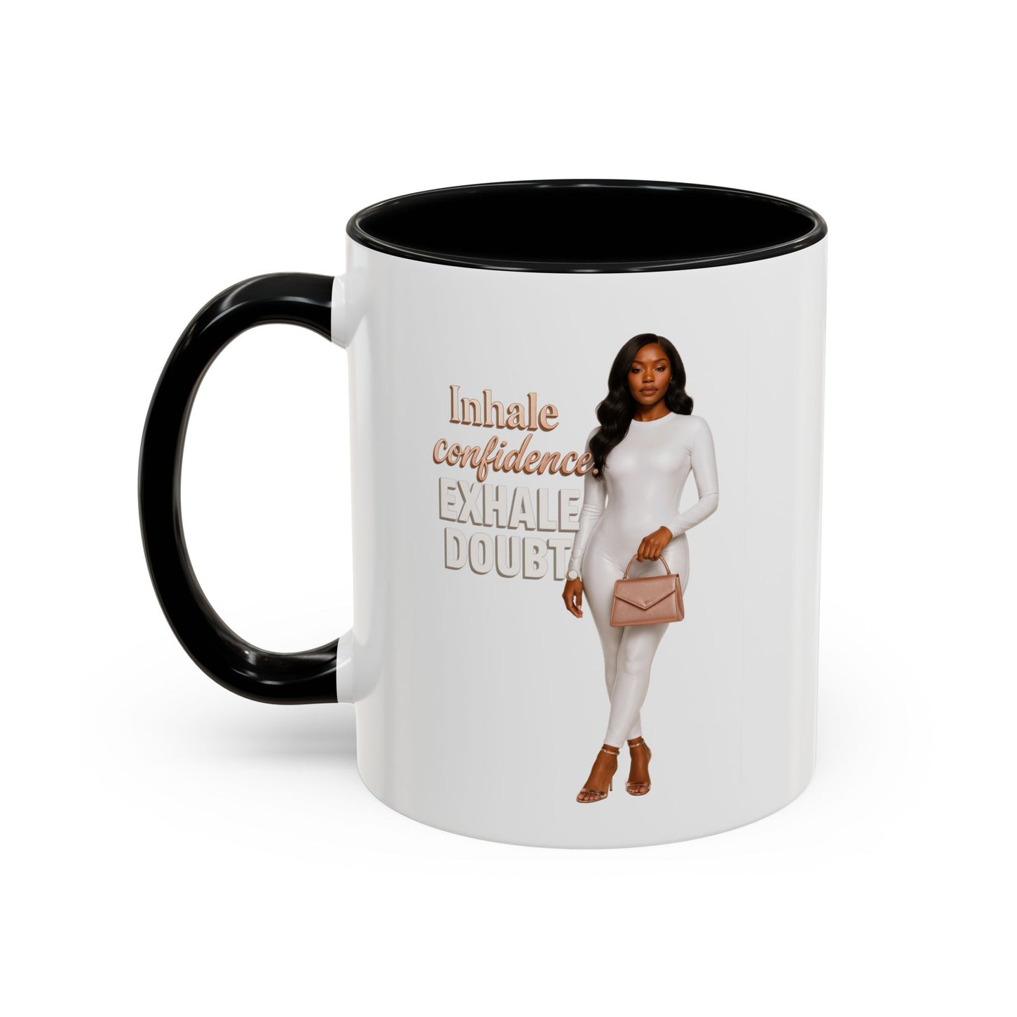 Confidence & Style Coffee Mug - Inspiring Gift for Self-Care, Motivation, Home Office, Birthday, or Any Celebration