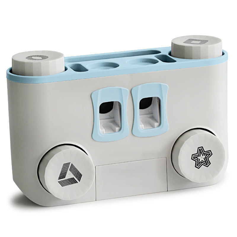 Non-perforated toothbrush rack