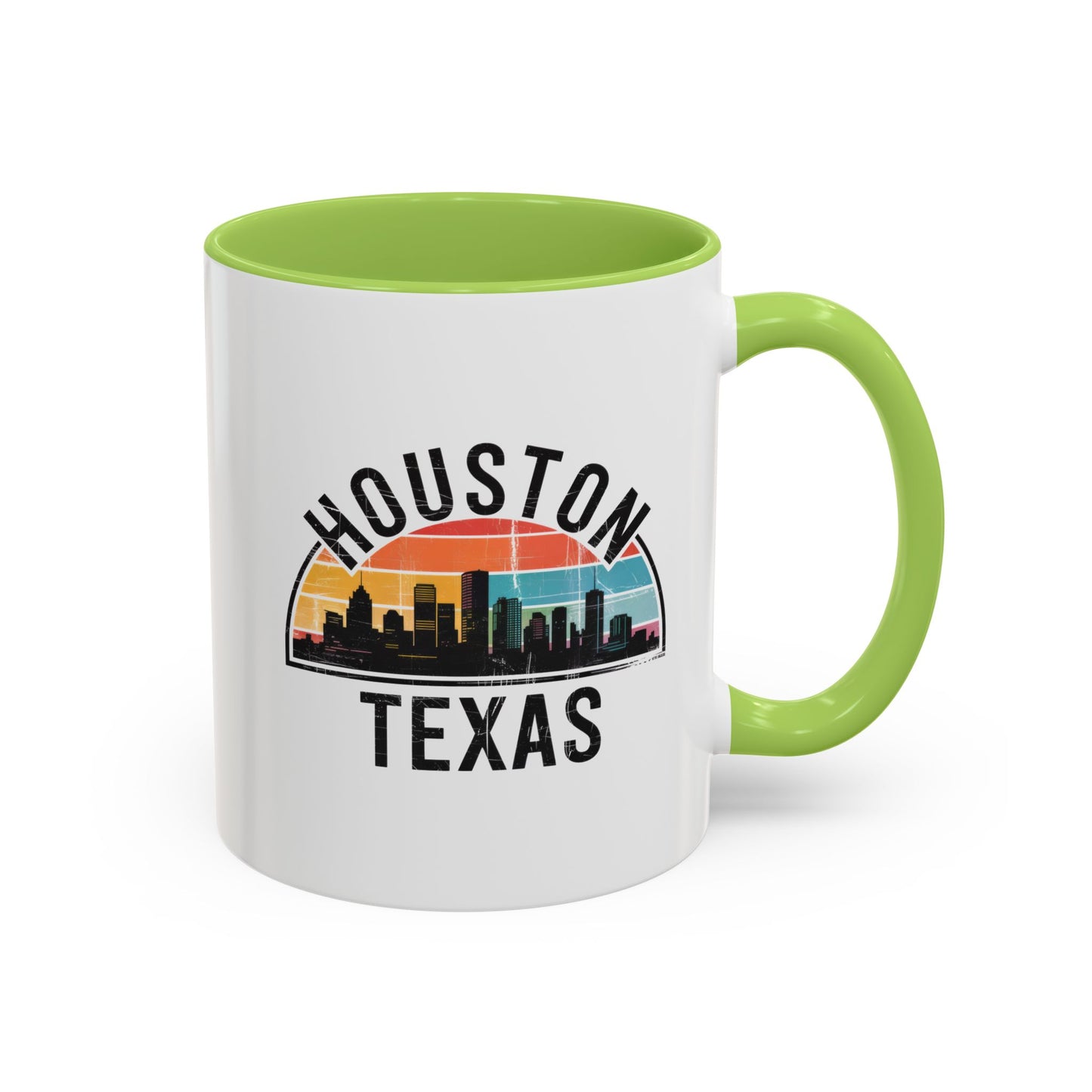 Houston Texas Accent Coffee Mug - Perfect for Souvenir Lovers, Gift for Texas Proud, Travel Mugs, Cityscape Kitchen Decor, Coffee Lovers