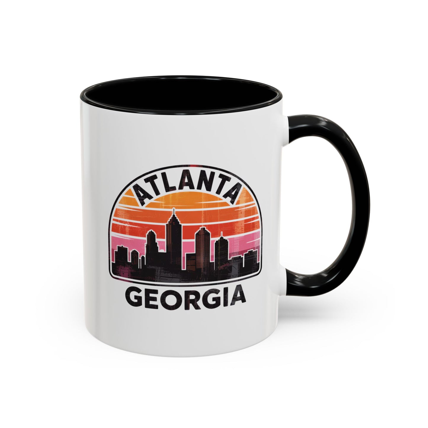 Vibrant Atlanta Coffee Mug - Perfect for Home or Office, Gift for Coffee Lovers, Souvenir for Travelers, Georgia Pride
