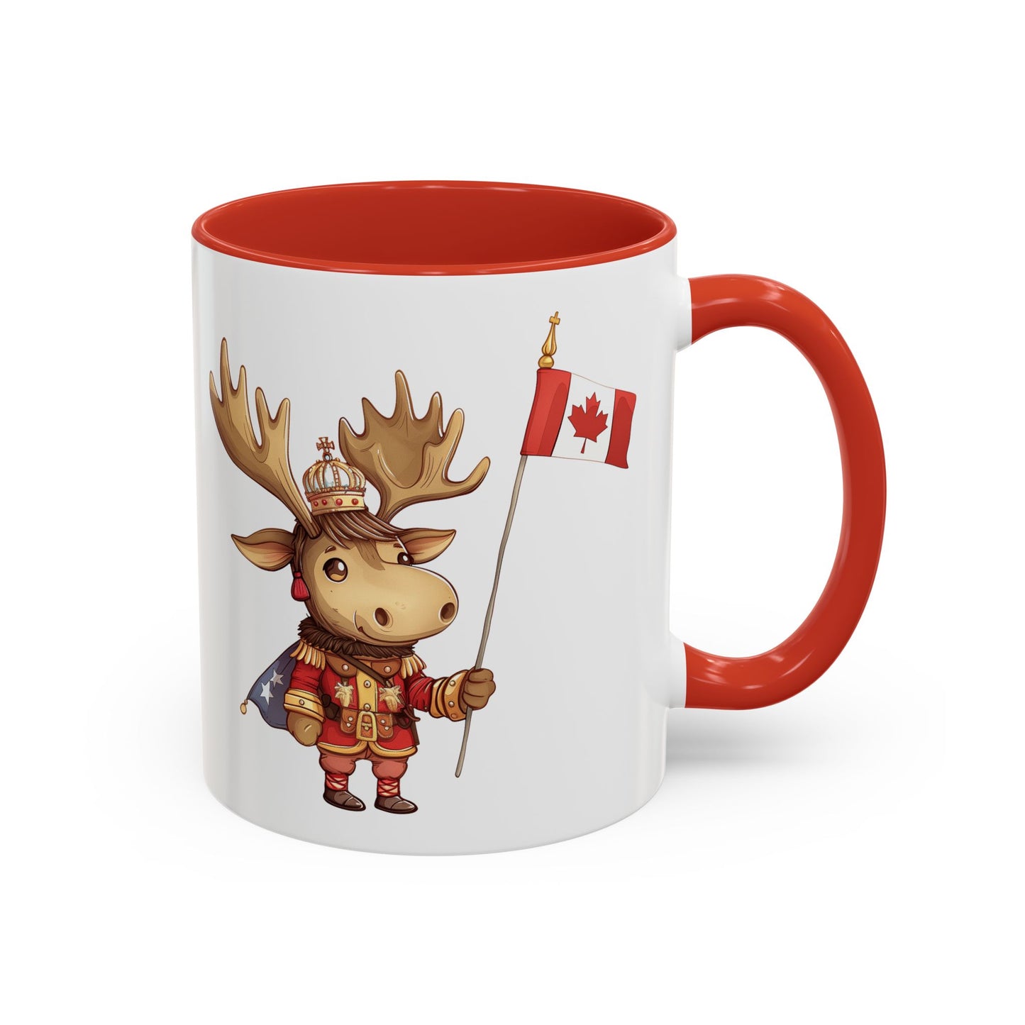Canada Moose Accent Coffee Mug, Funny Moose Mug, Canadian Gift, Cute Animal Mug, Canada Day Mug, Holiday Coffee Cup