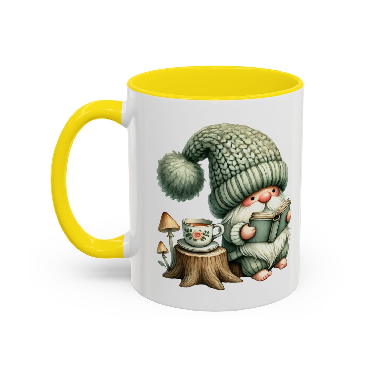 Whimsical Gnome Coffee Mug - Cute Home Decor, Unique Gift for Coffee Lovers, Cozy Vibes, Seasonal Celebrations, Fun Tableware