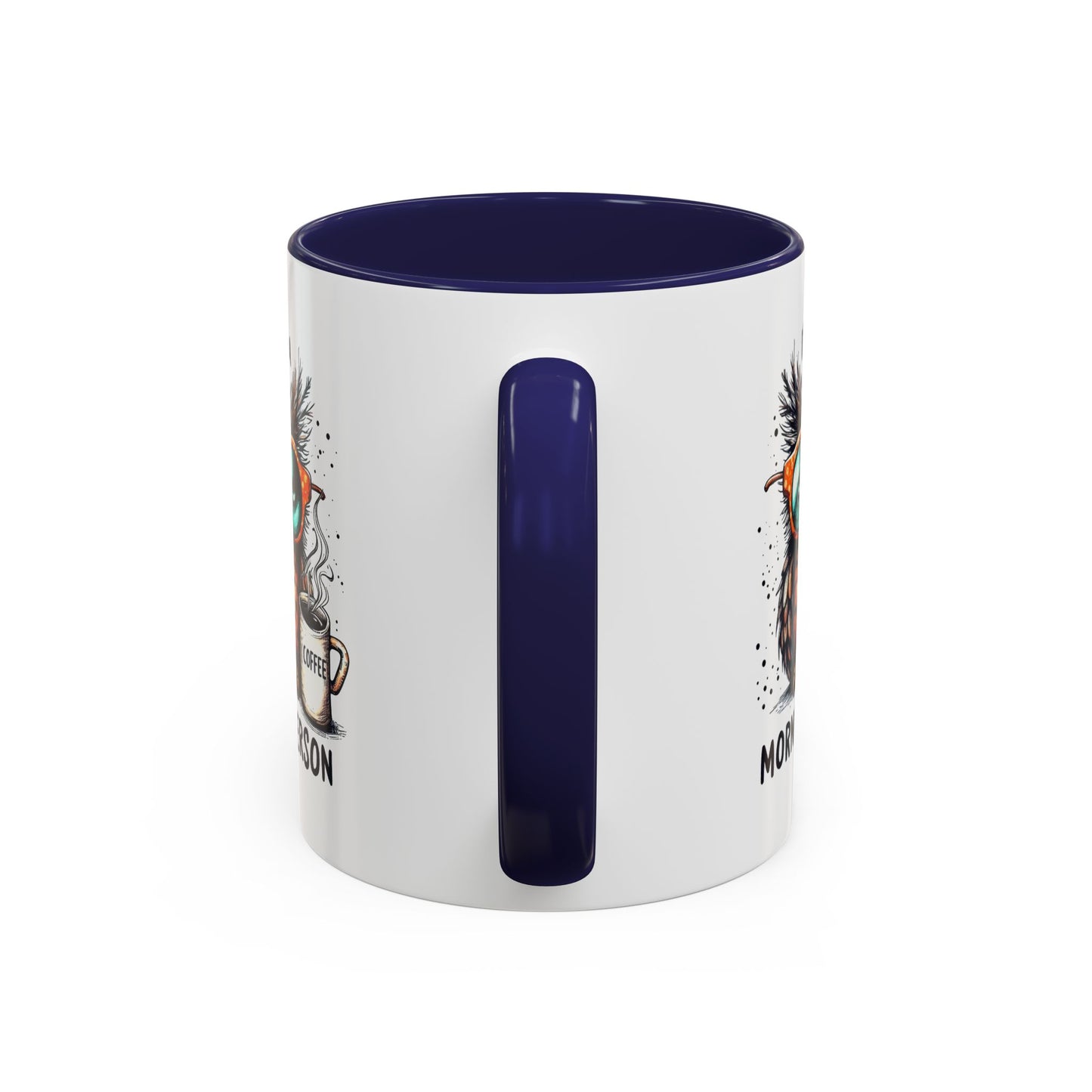 Funny Owl Coffee Mug, I'm Not a Morning Person Cup, Gift for Coffee Lovers, Cute Owl Mug, Quirky Ceramic Mug