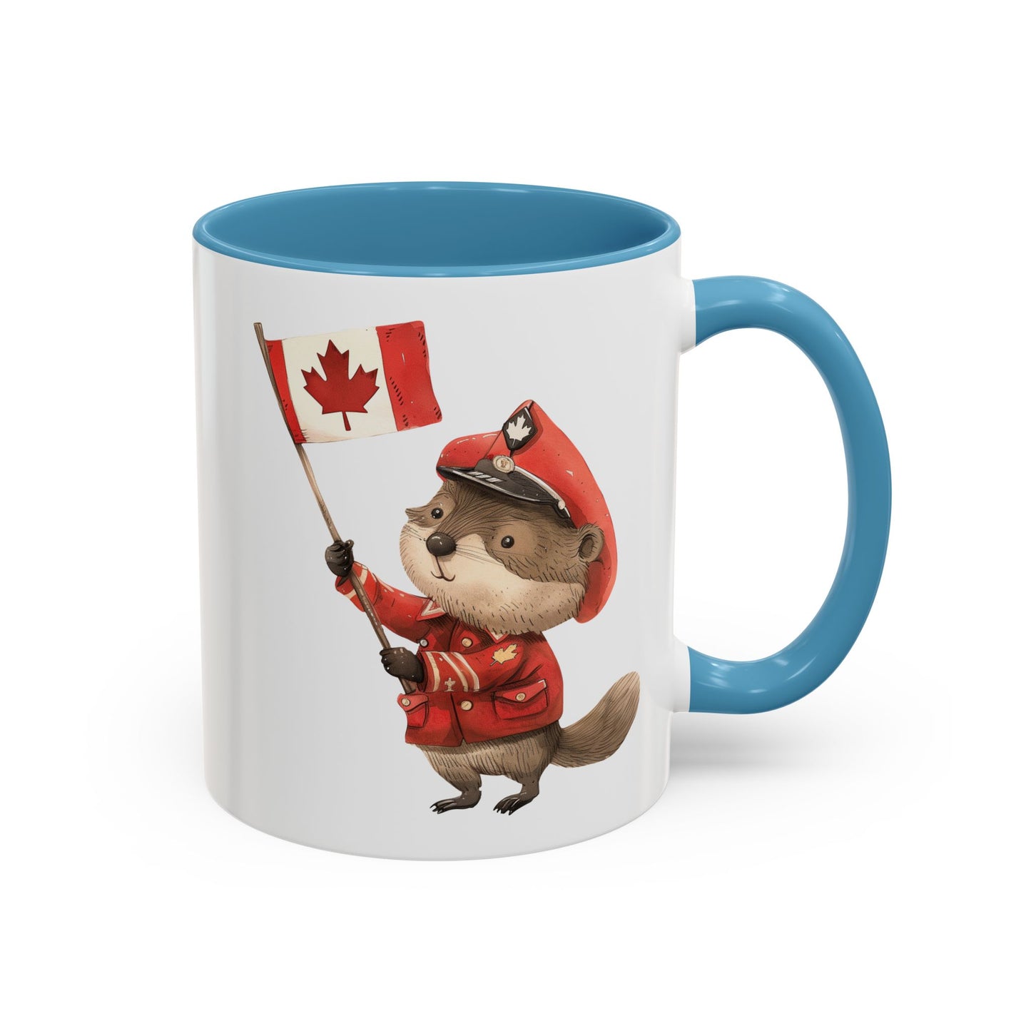 Adorable Canadian Beaver Coffee Mug | Cute Animal Lover Gift, Canada Day Celebration, Home Decor, Fun Office Mug, Tea Lover