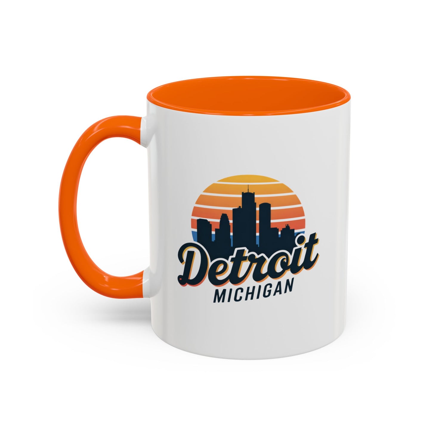 Detroit Skyline Coffee Mug - Perfect for Home, Gifts, Office Decor, Travel, Sunsets