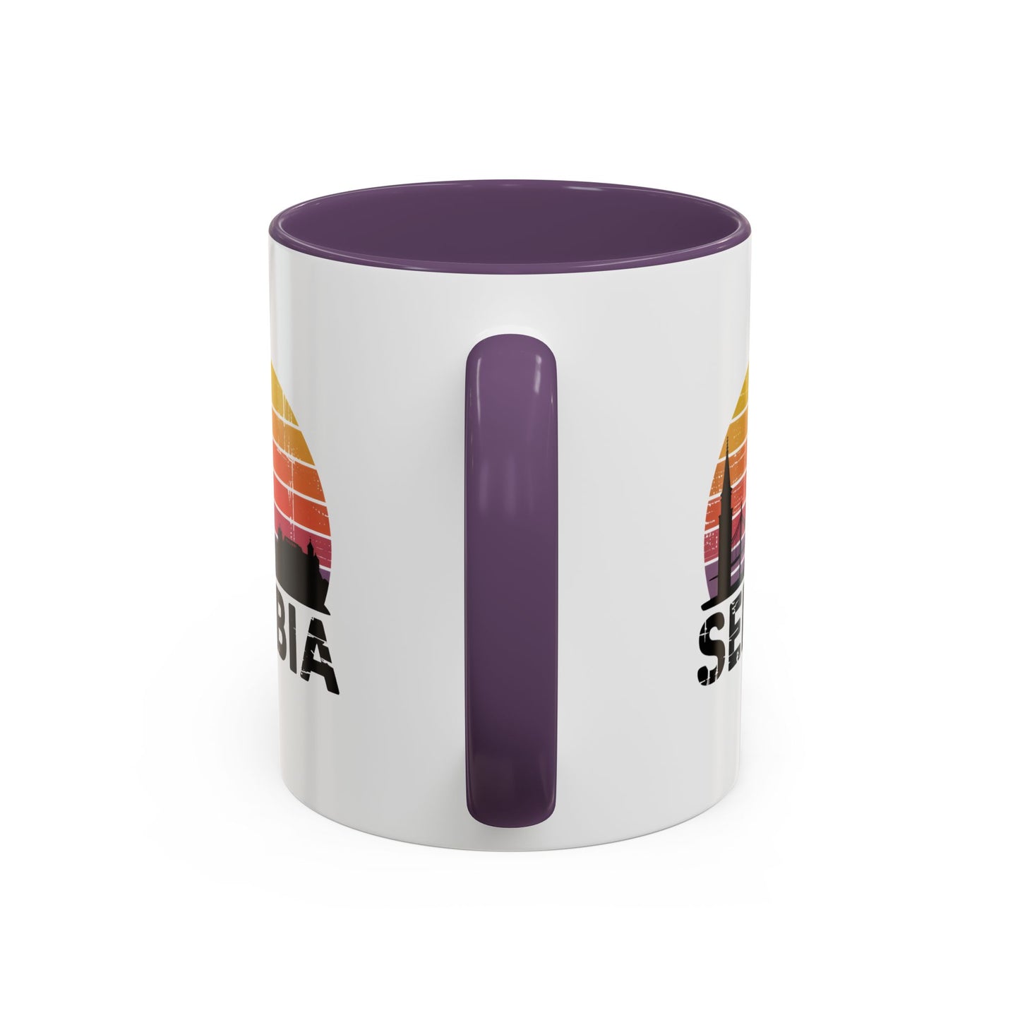 Serbia Sunset Accent Coffee Mug - Perfect for Travel Lovers, Gift for Friends or Family, Great for Home/Office Decor, Unique Souvenir