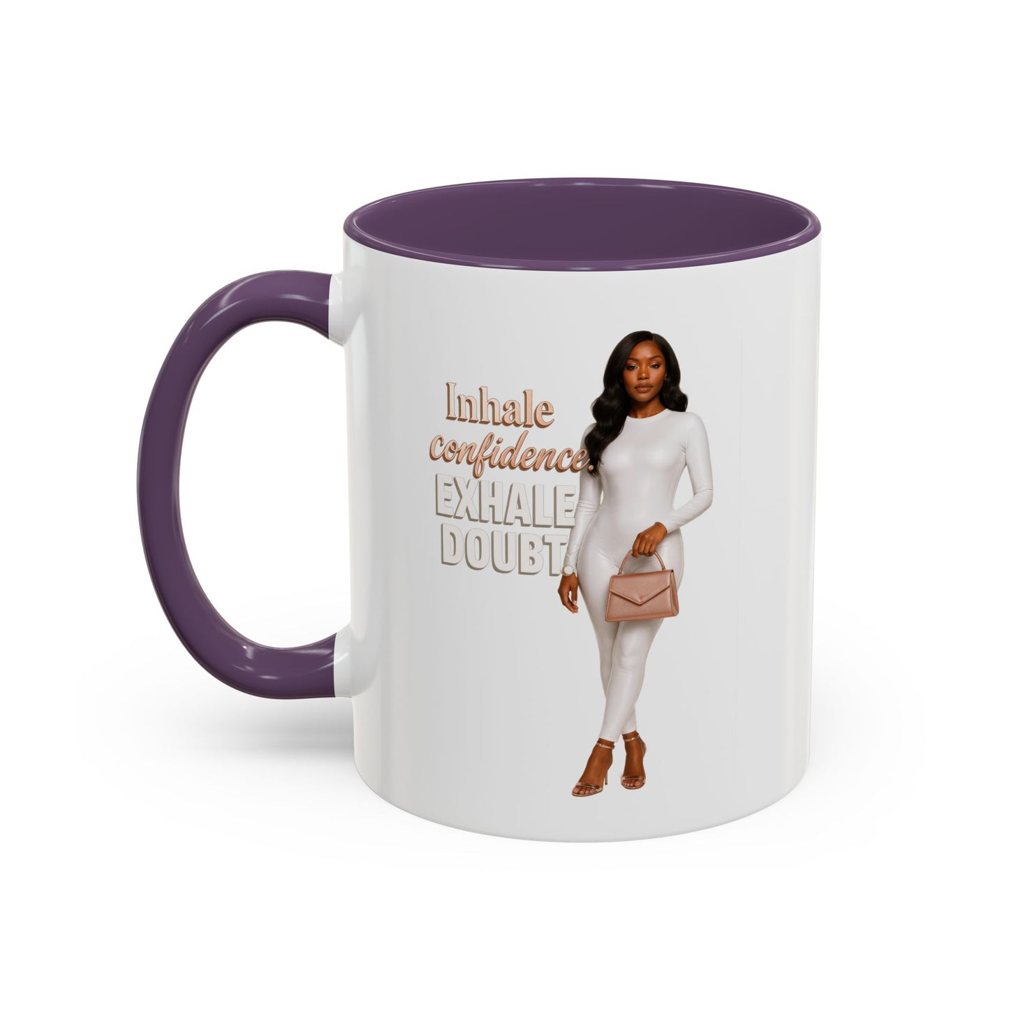 Confidence & Style Coffee Mug - Inspiring Gift for Self-Care, Motivation, Home Office, Birthday, or Any Celebration