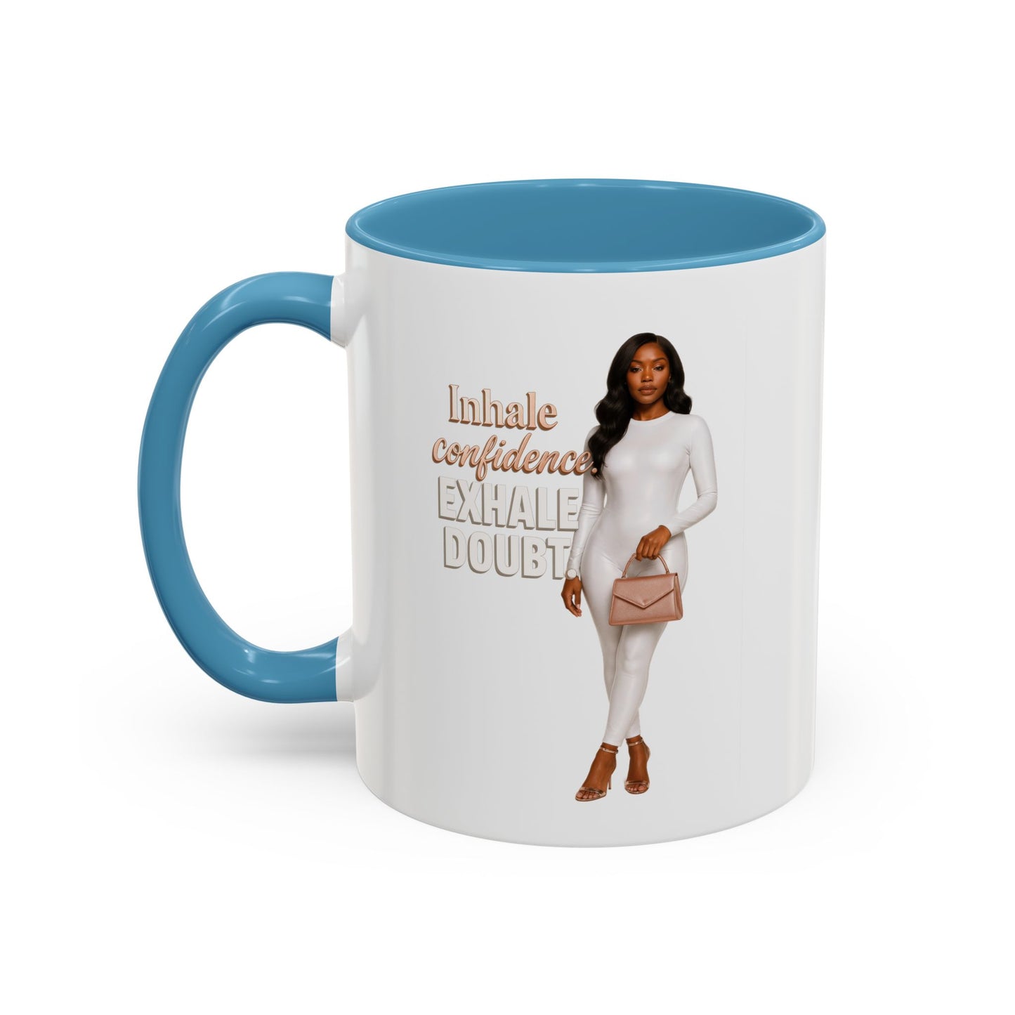 Confidence & Style Coffee Mug - Inspiring Gift for Self-Care, Motivation, Home Office, Birthday, or Any Celebration