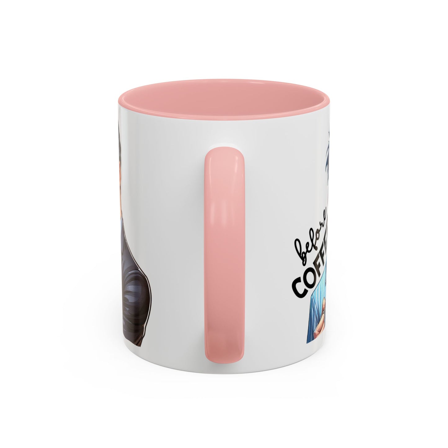 Caffeinated Accent Coffee Mug, Fun Gift for Coffee Lovers, Unique Mug for Home Office, Cool Drinkware for All Occasions!