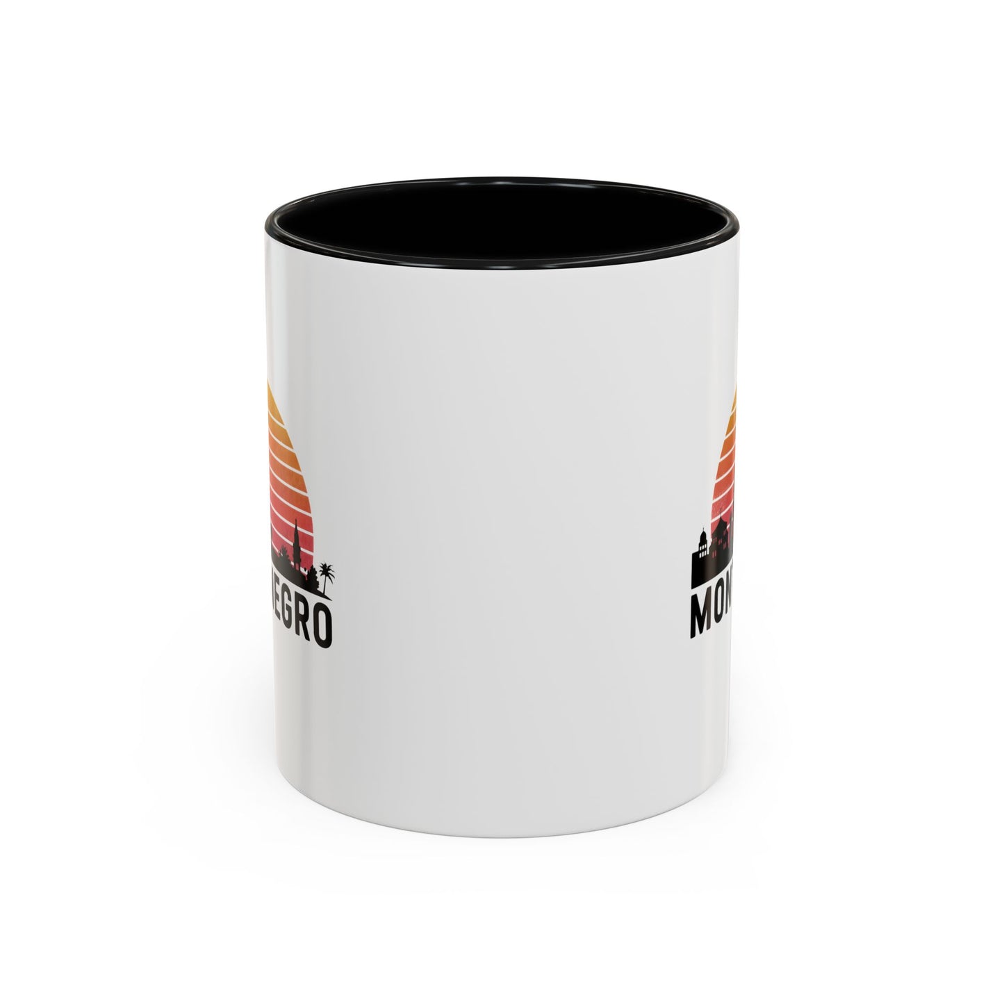 Montenegro Sunset Coffee Mug, Unique Black Accent Mug, Gift for Coffee Lovers, Travel Mug, Home Decor, Souvenir