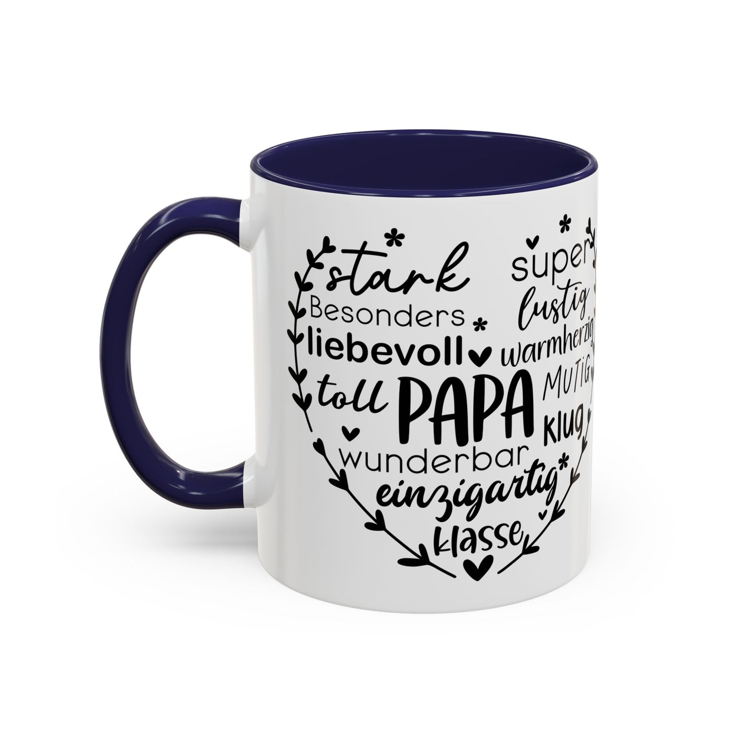 Personalized Papa Coffee Mug – Heartfelt Gift for Dads, Birthday Present, Father's Day Mug, Home Office Coffee Cup, Unique Dad Gift