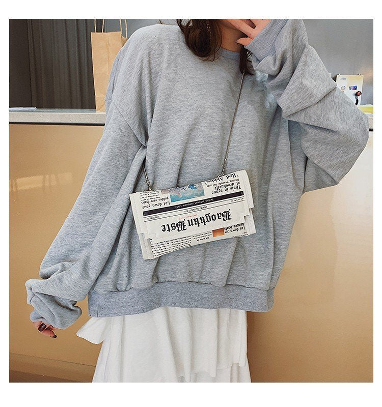 Crossbody envelope bag