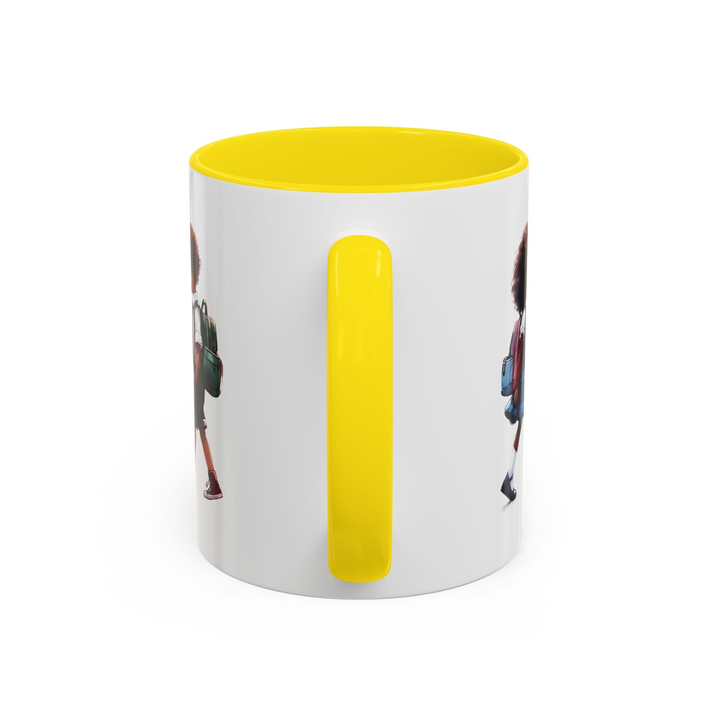 Heartwarming Kids Friendship Coffee Mug, Cute Kid Artwork Mug, Back to School Gift, Family Gift, Coffee Lover Gift