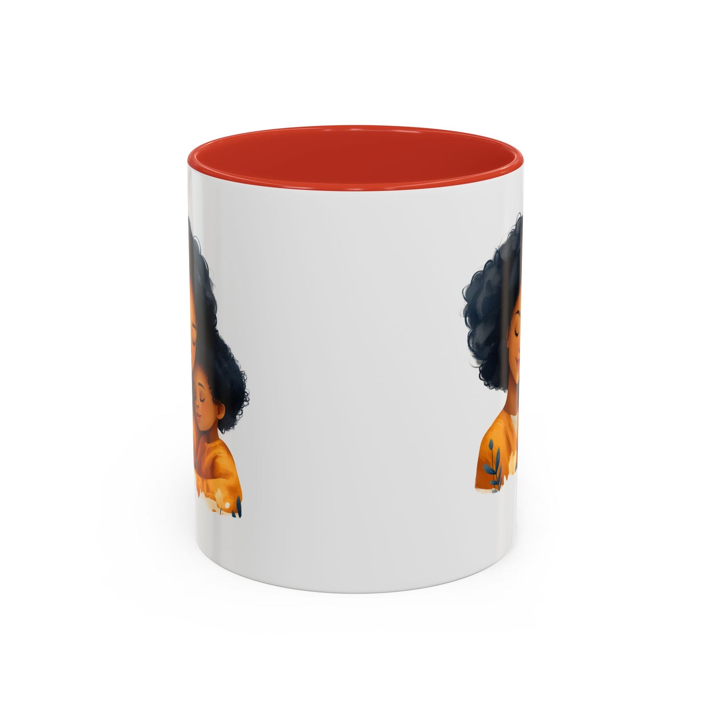 Warm Embrace Coffee Mug - Celebrating Love, Mom Gift, Unique Artwork, Cozy Home Decor, Perfect for Mother's Day, Tea Lover