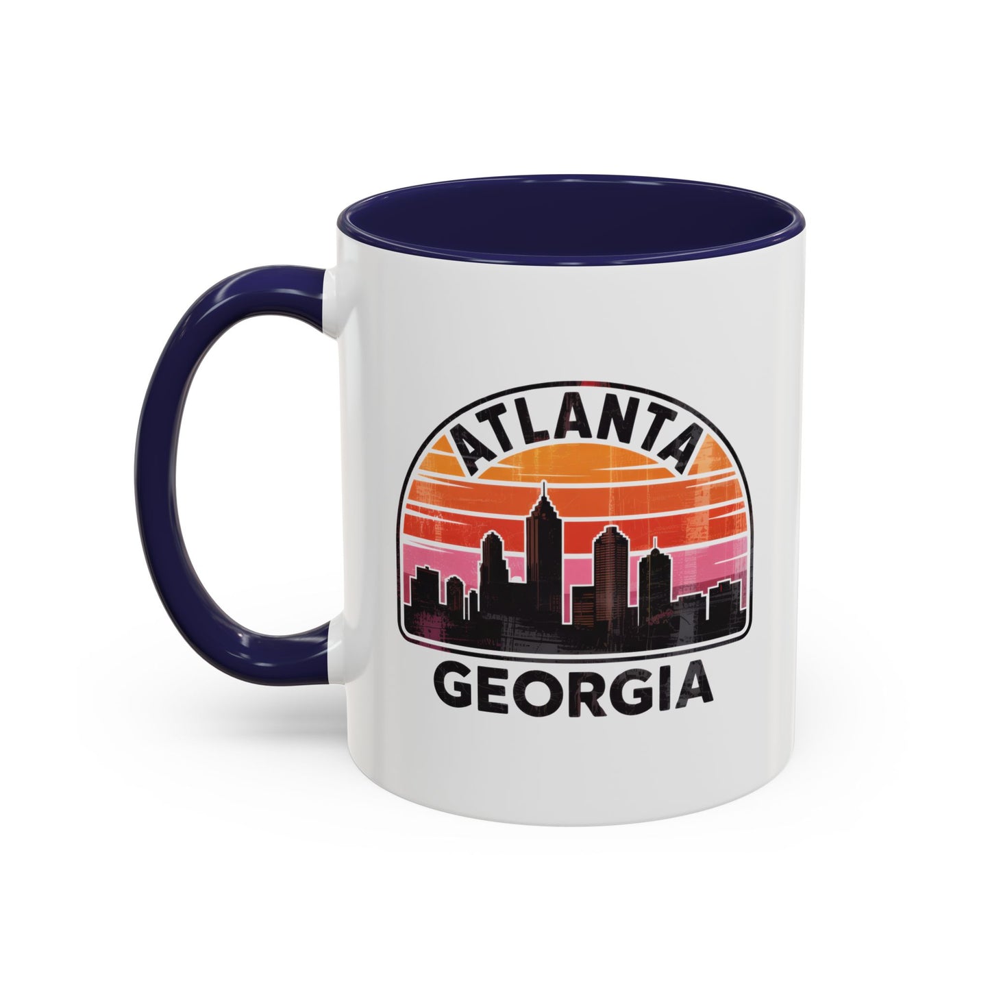 Vibrant Atlanta Coffee Mug - Perfect for Home or Office, Gift for Coffee Lovers, Souvenir for Travelers, Georgia Pride