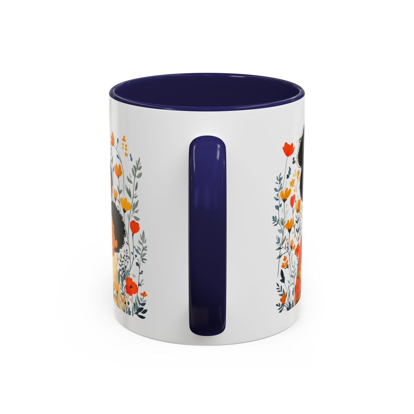Floral Mama & Child Coffee Mug - Perfect for Mother's Day, Gift for Mom, Family Time, Cute Drinkware, Wellness, Friendship