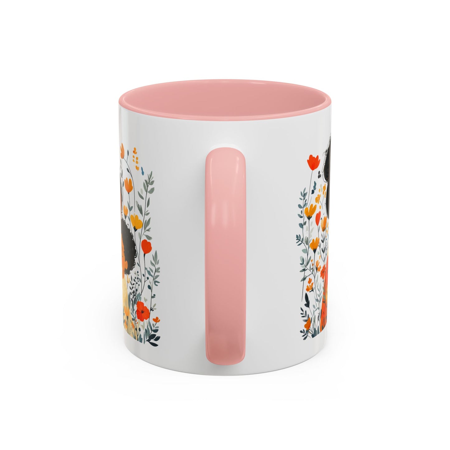 Floral Mama & Child Coffee Mug - Perfect for Mother's Day, Gift for Mom, Family Time, Cute Drinkware, Wellness, Friendship
