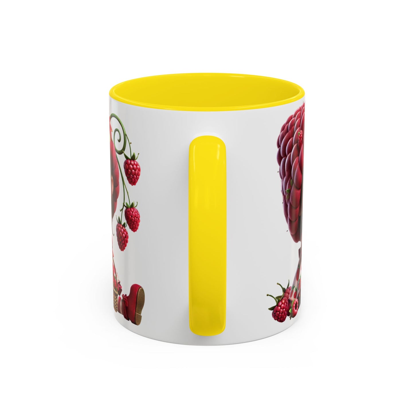 Whimsical Berry Girl Coffee Mug - Perfect for Berry Lovers!