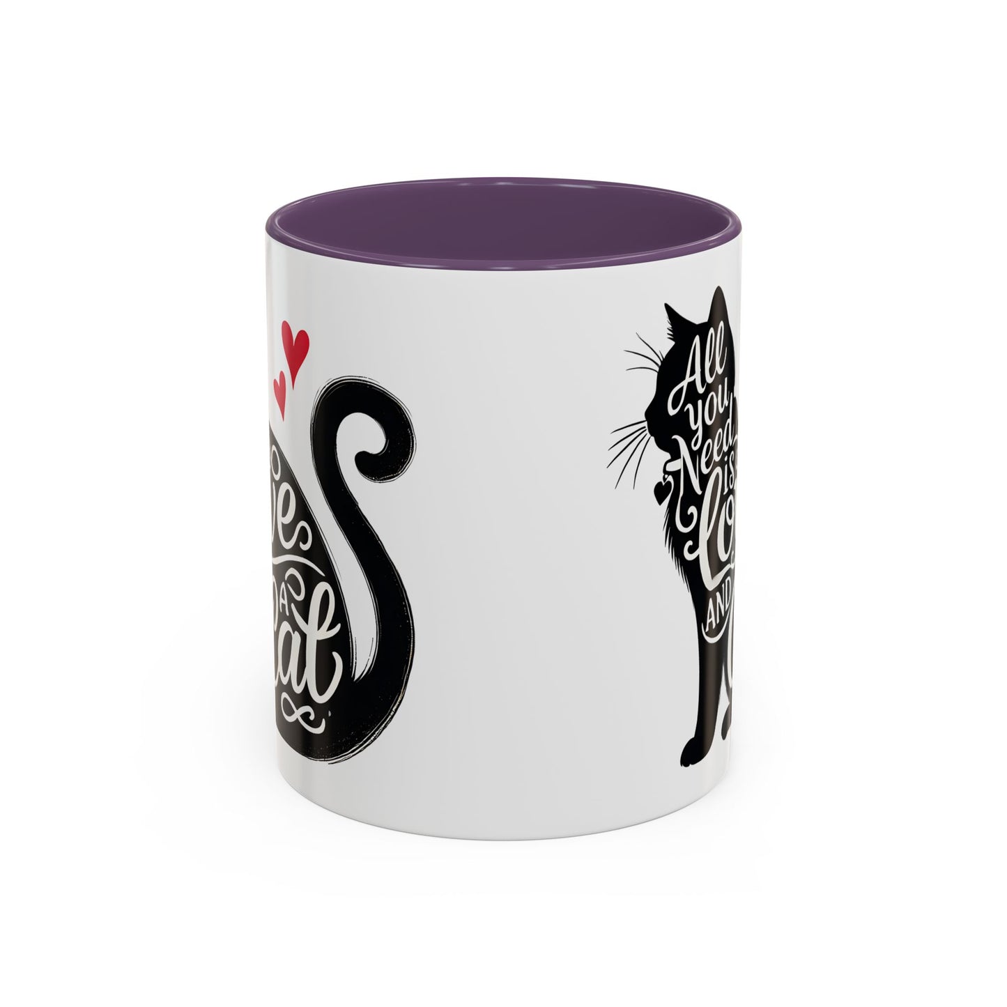 Cat Lover's Accent Coffee Mug | Perfect Gift for Cat Enthusiasts | Cute Cat Design for Cozy Mornings | Home & Kitchen Decoration, Cat [...]