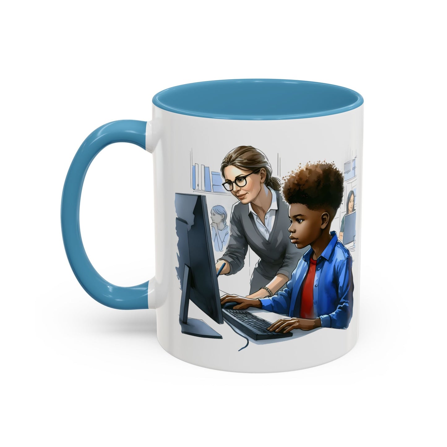 Empowering Desk Coffee Mug with Inspirational Design, Work Mug, Office Decor, Motivational Gift, Teacher Appreciation