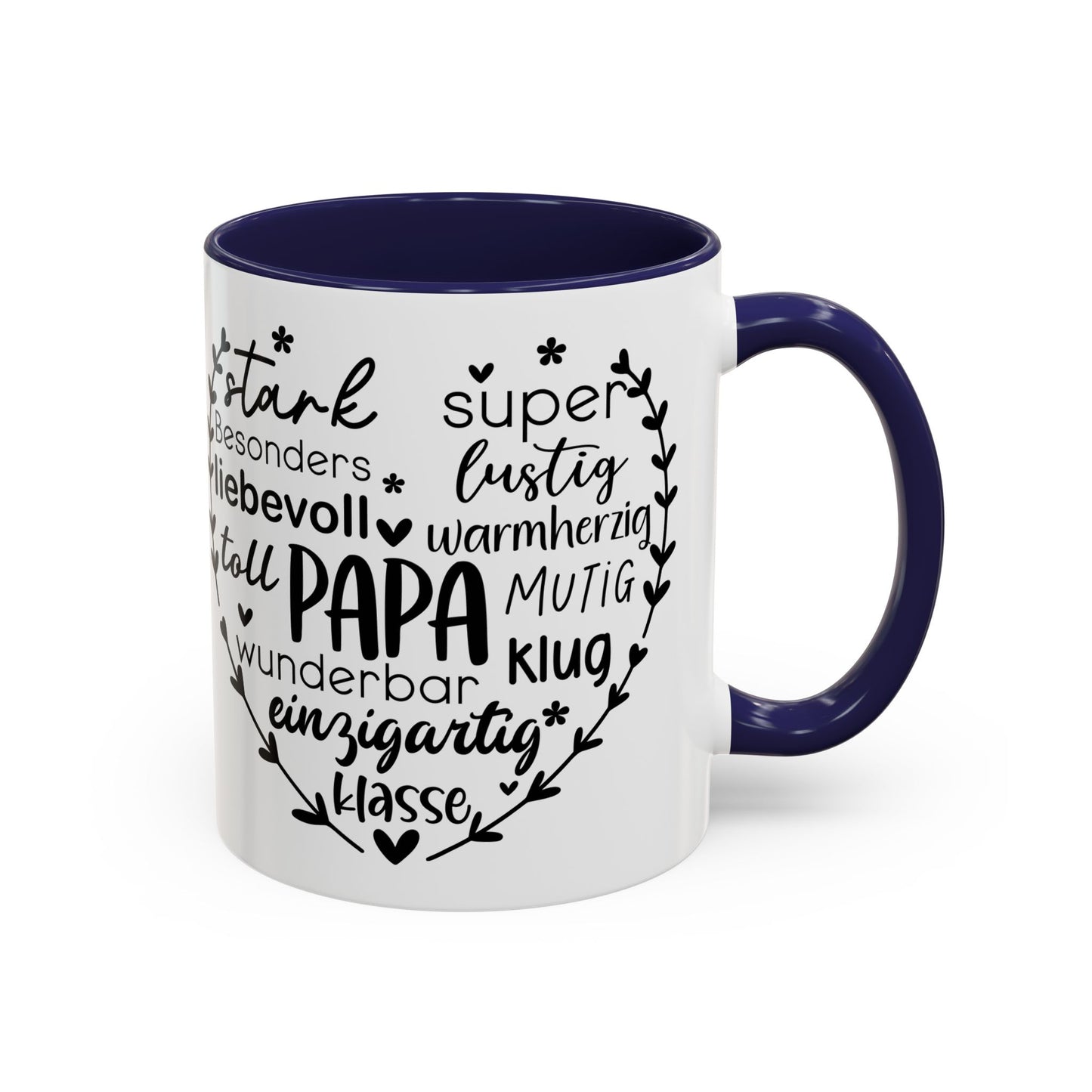 Personalized Papa Coffee Mug – Heartfelt Gift for Dads, Birthday Present, Father's Day Mug, Home Office Coffee Cup, Unique Dad Gift