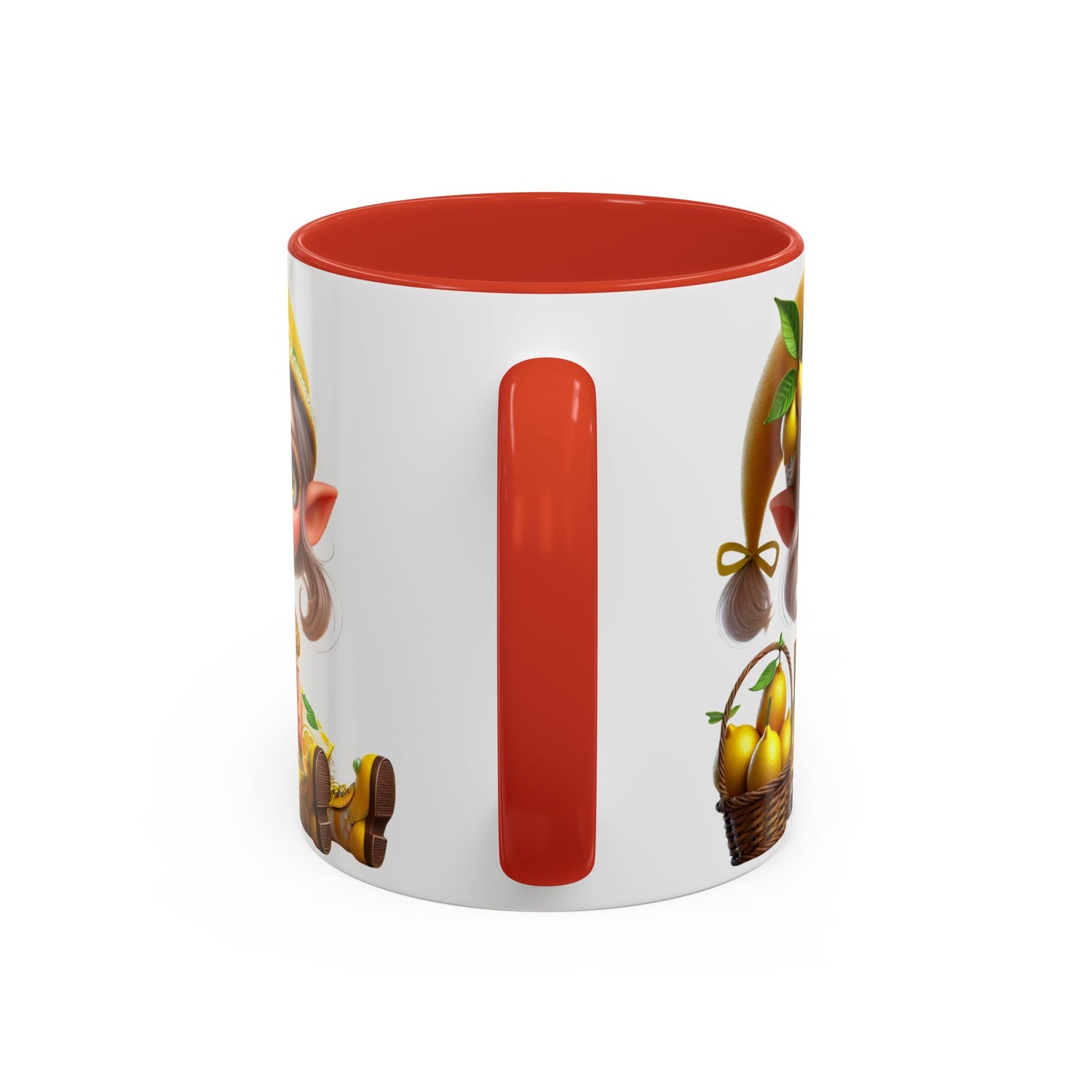 Whimsical Lemon Elf Coffee Mug - Perfect Gift for Spring & Summer