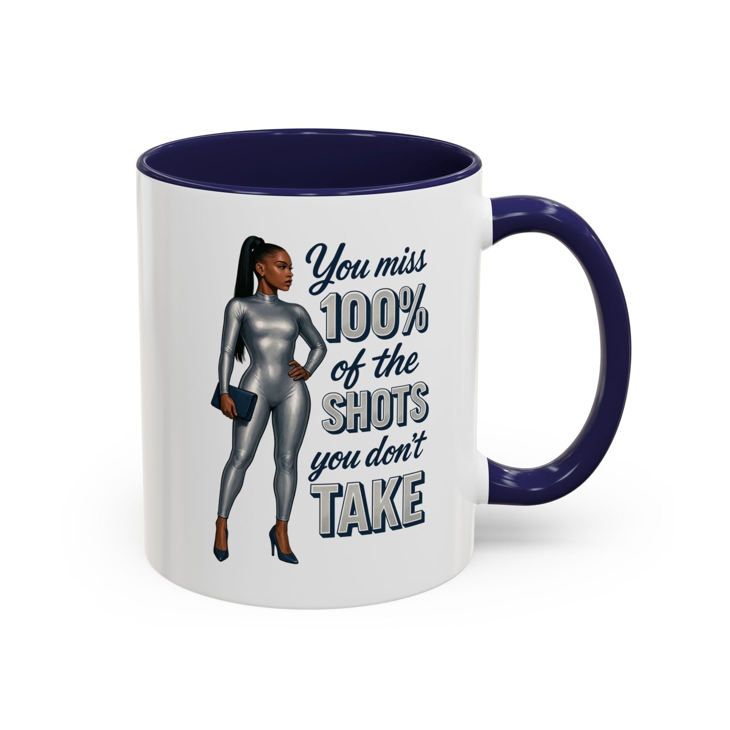 Motivational Accent Coffee Mug - Inspirational Gift for Goal-Diggers, Perfect for Home Office, Birthdays, Graduation, Motivation