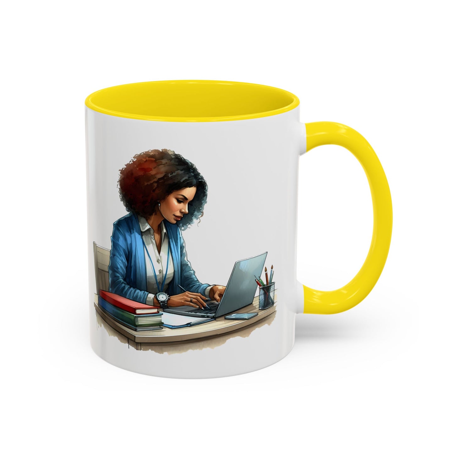 Inspirational Workspace Coffee Mug for Home Office, Motivational Mug for Students, Cozy Gift for Professionals, Unique Desk Accessory