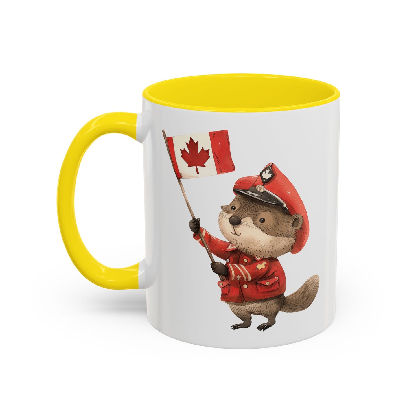 Adorable Canadian Beaver Coffee Mug | Cute Animal Lover Gift, Canada Day Celebration, Home Decor, Fun Office Mug, Tea Lover