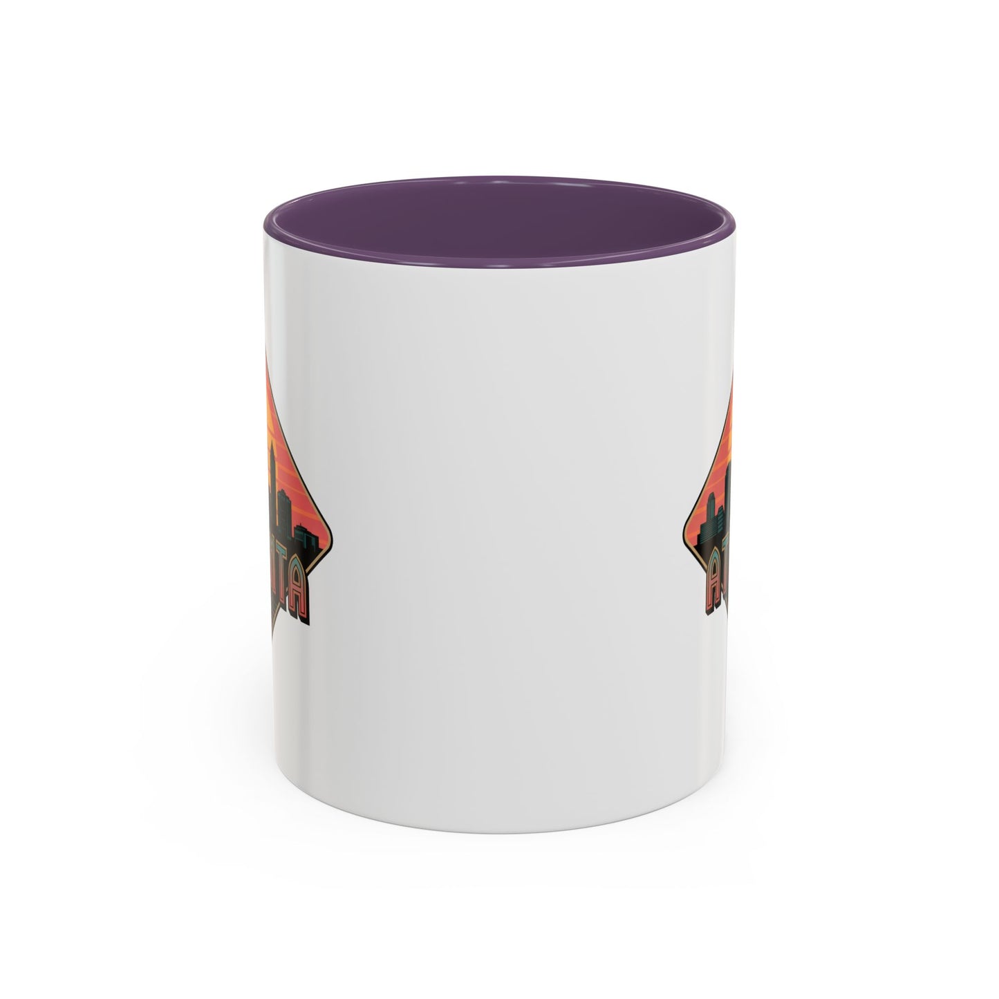 Atlanta Skyline Accent Coffee Mug, Unique Gift for Coffee Lovers, Home Decor, Travel Souvenir, Urban Style Mug