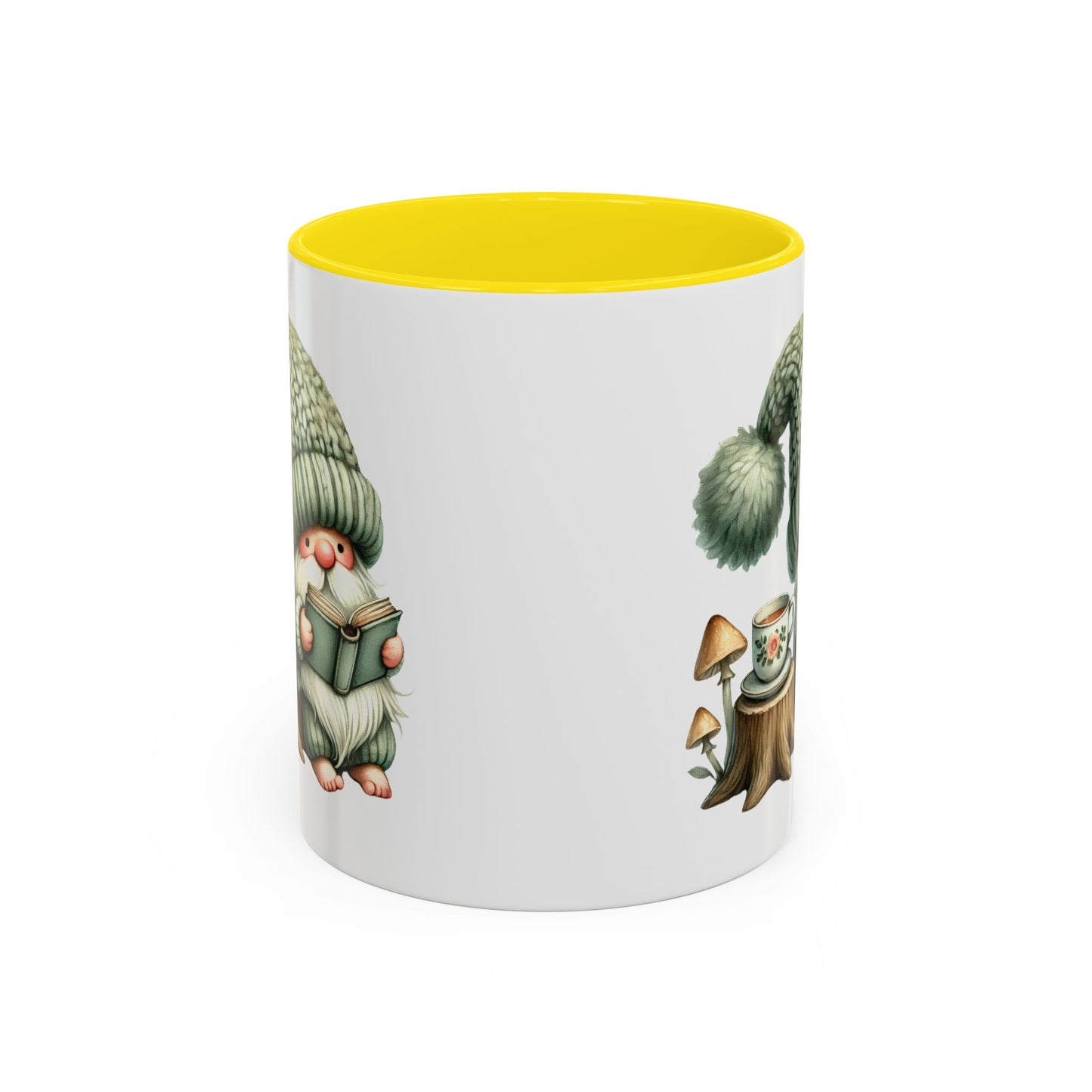 Whimsical Gnome Coffee Mug - Cute Home Decor, Unique Gift for Coffee Lovers, Cozy Vibes, Seasonal Celebrations, Fun Tableware