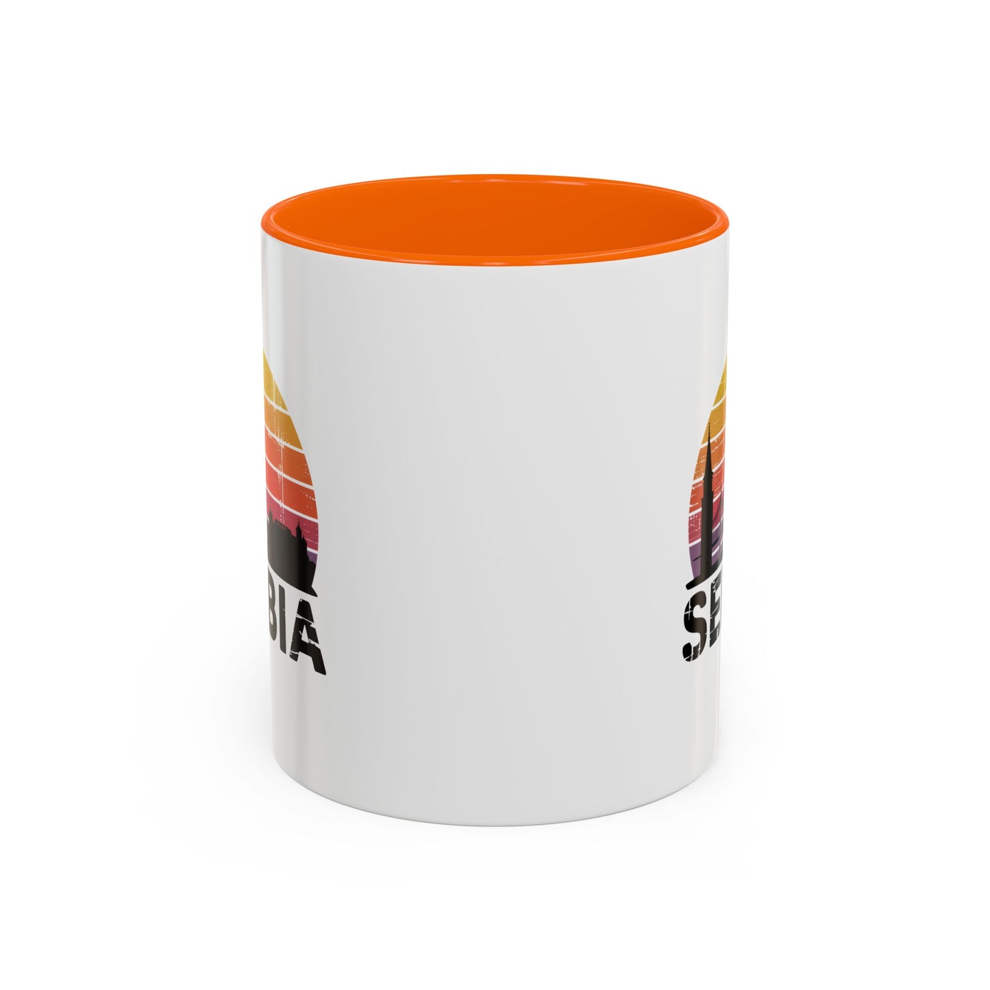 Serbia Sunset Accent Coffee Mug - Perfect for Travel Lovers, Gift for Friends or Family, Great for Home/Office Decor, Unique Souvenir