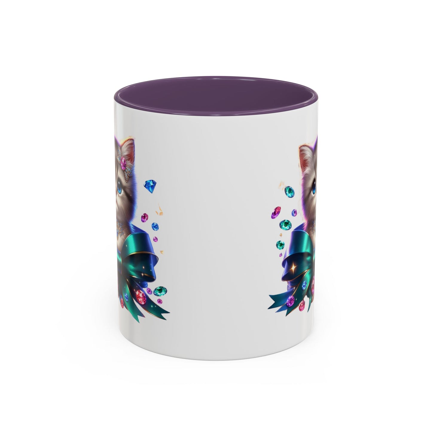 Cute Cat Accent Mug - Perfect Gift for Cat Lovers, Animal Enthusiasts, Birthdays, Housewarmings, Pet Adoption Celebrations