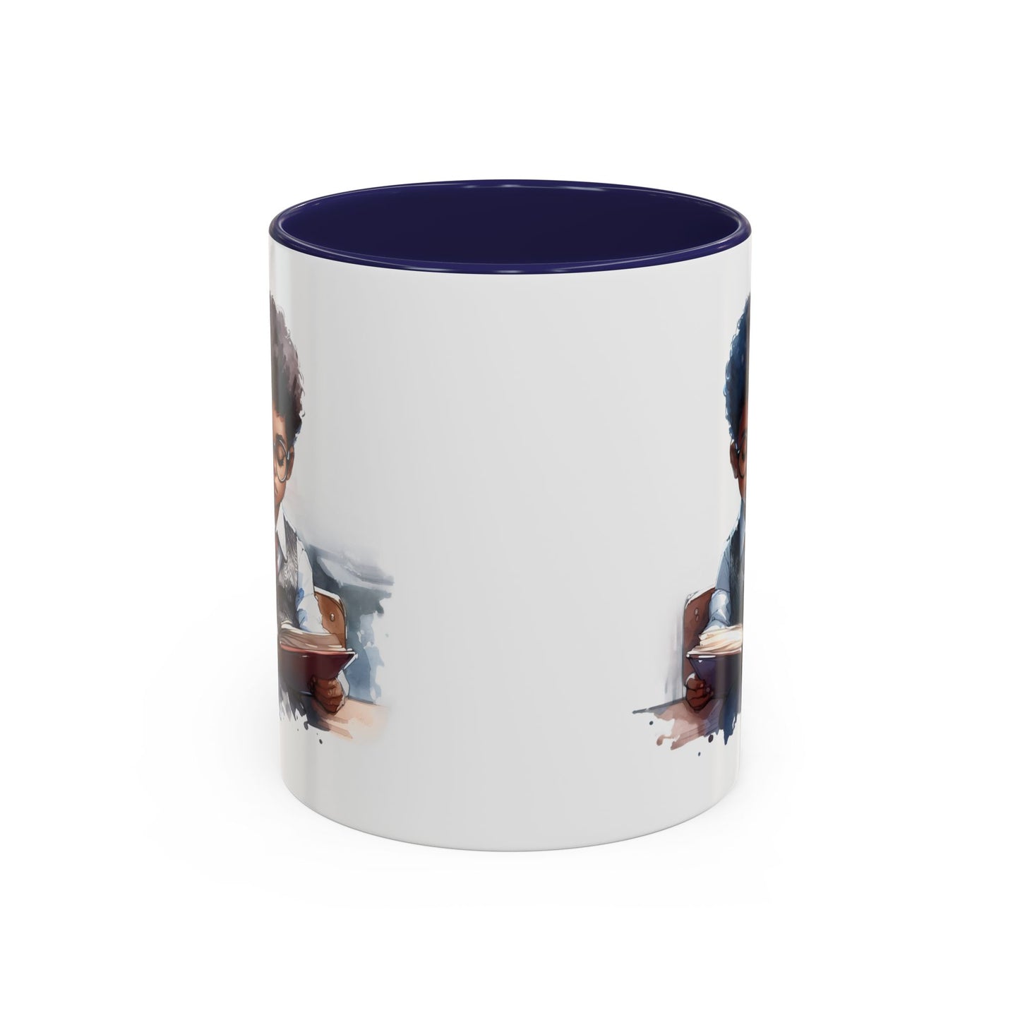 Whimsical Character Coffee Mug, Inspirational Mug, Gift for Readers, Unique Art Mug, Personalized Coffee Cup