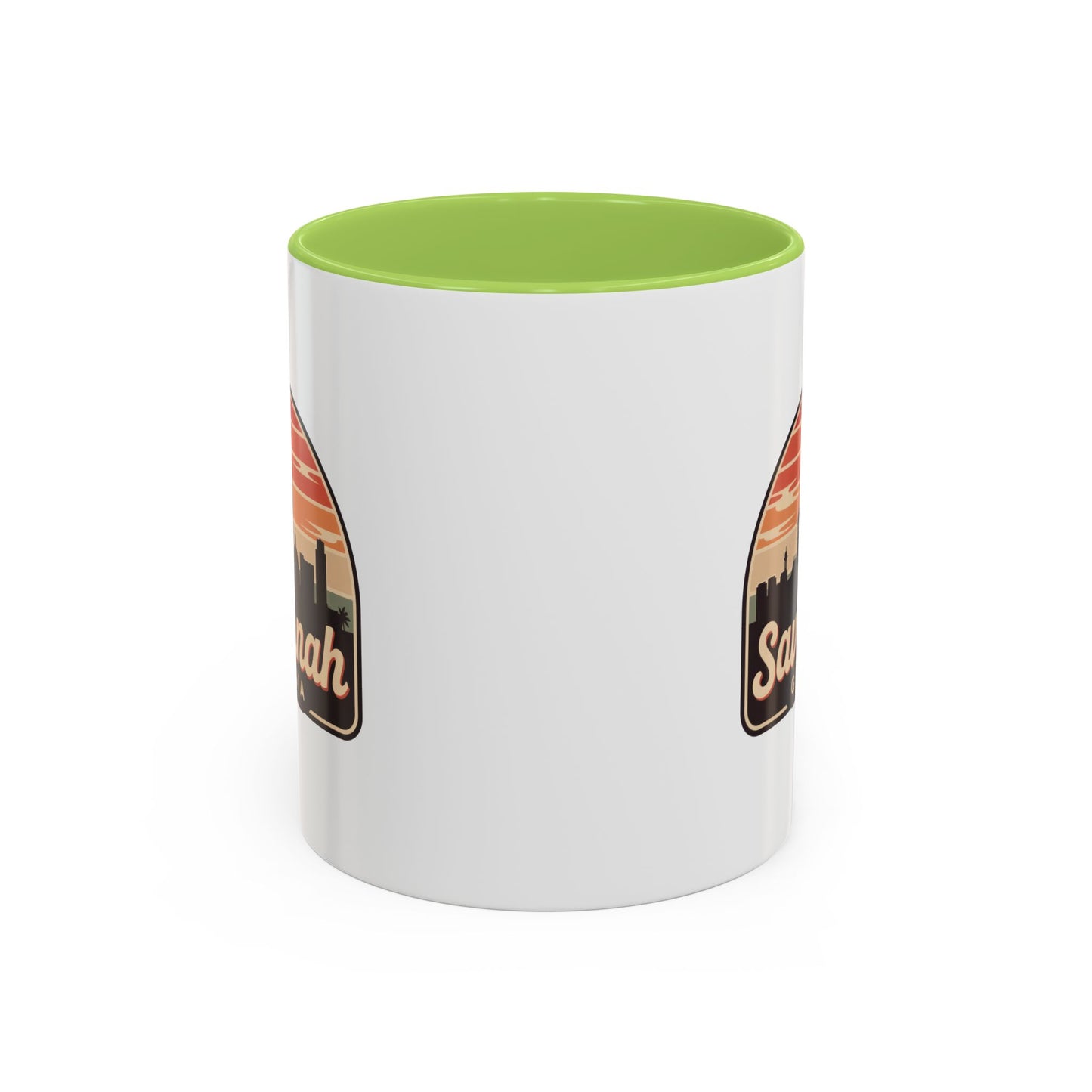 Savannah Skyline Accent Coffee Mug - Perfect for Gifts, Souvenirs, Festivals, Home Decor, Coffee Lovers