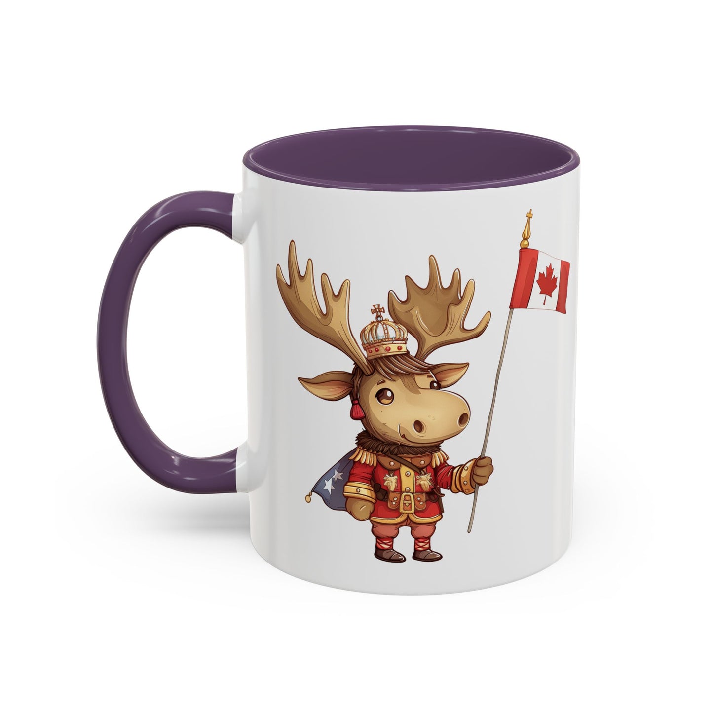 Canada Moose Accent Coffee Mug, Funny Moose Mug, Canadian Gift, Cute Animal Mug, Canada Day Mug, Holiday Coffee Cup