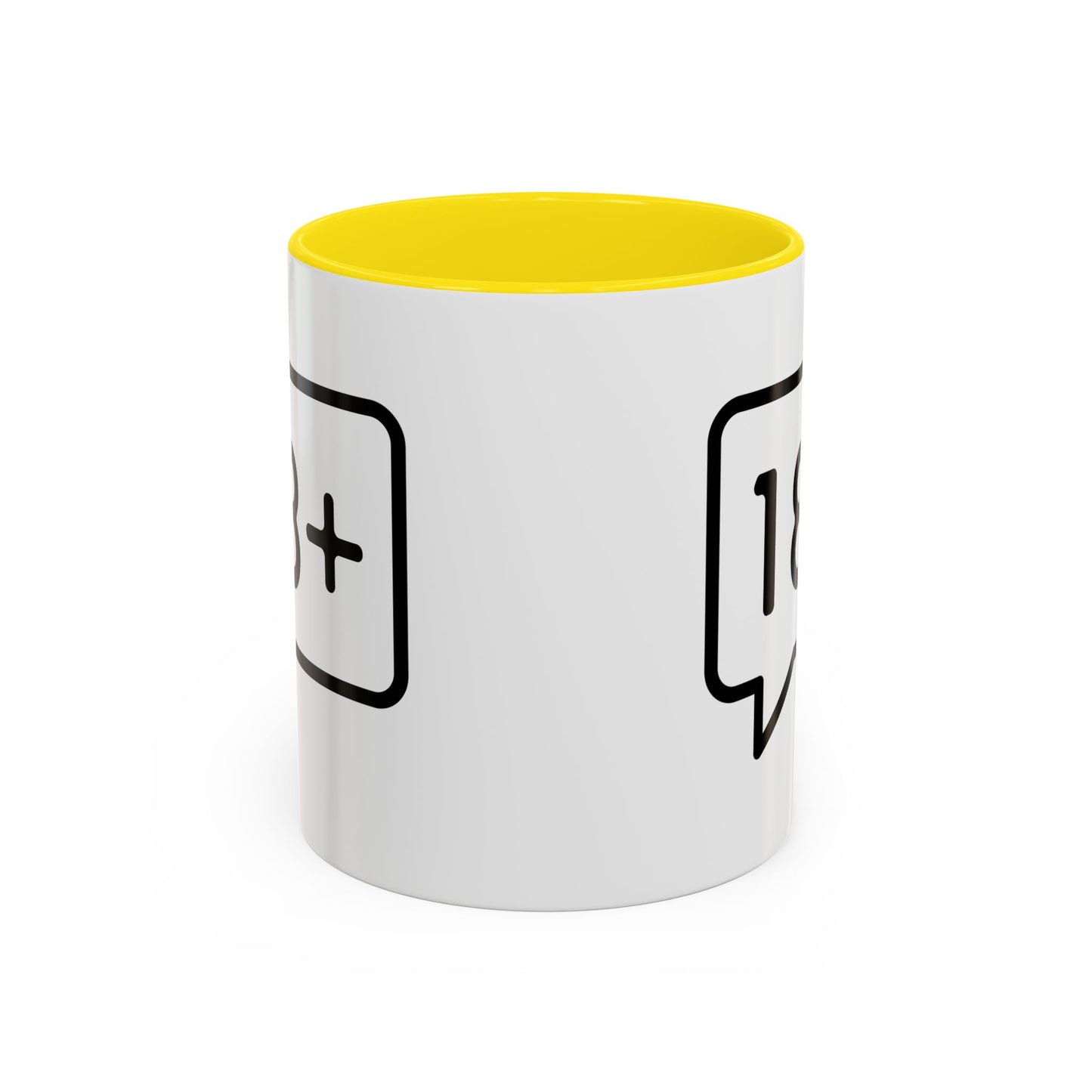 Adult-Only Accent Coffee Mug | Fun 18+ Design, Gift for Coffee Lovers, Unique Housewarming Gift, Perfect for Birthdays, Funny Office Mug