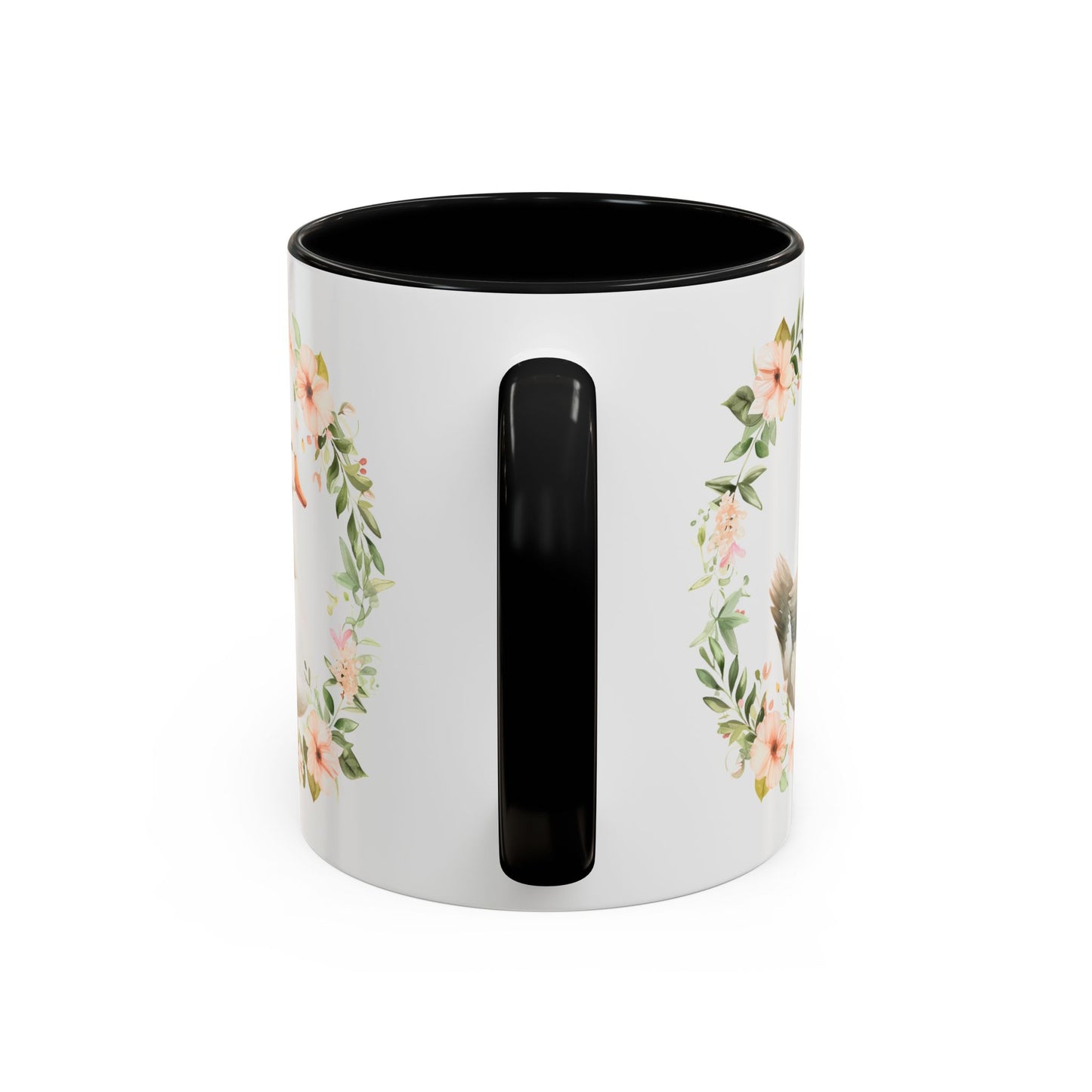 Floral Goose Accent Coffee Mug | Nature Lover Gift, Home Decor, Coffee Lover, Office Mug, Mother's Day Gift
