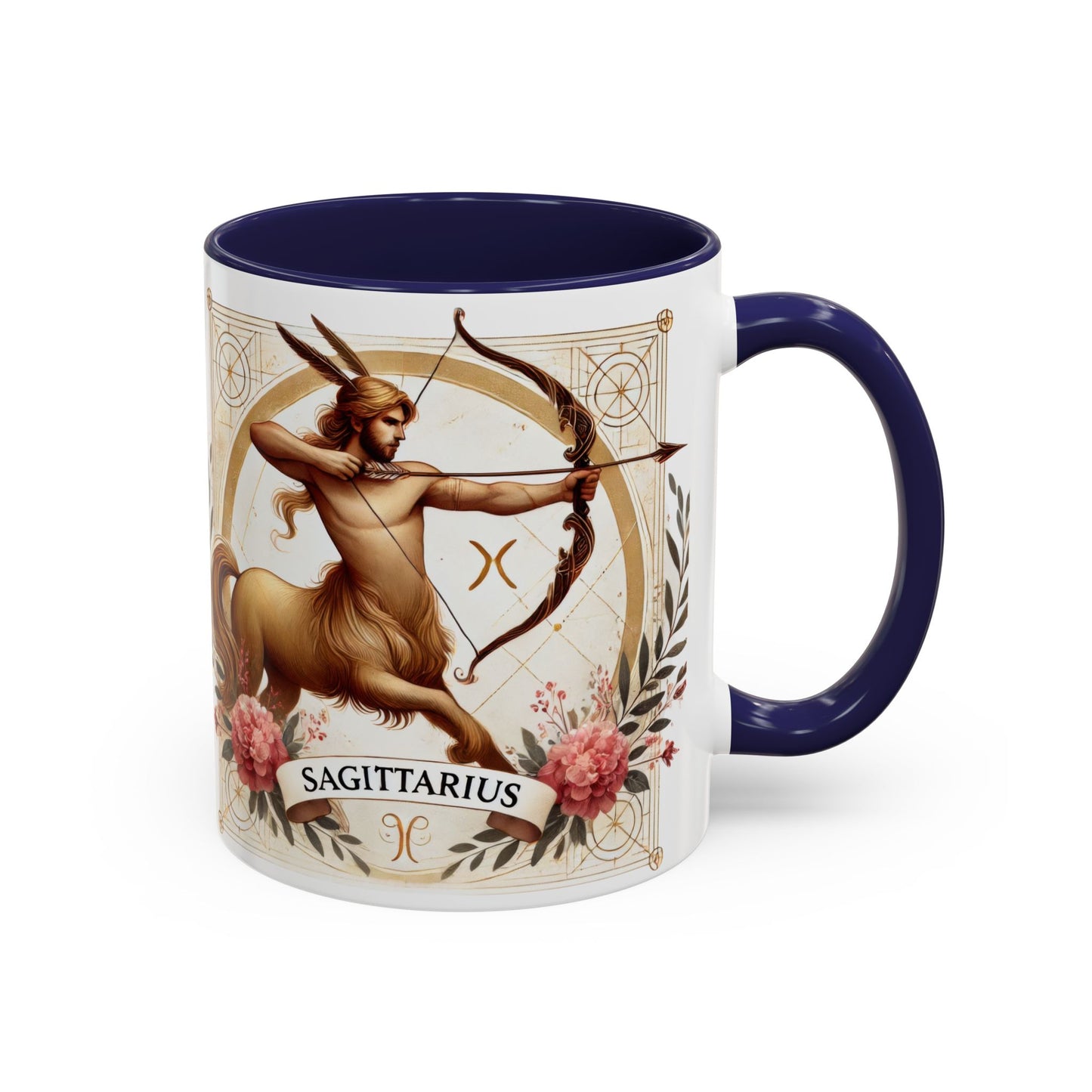 Sagittarius Accent Coffee Mug – 11oz & 15oz – Zodiac Inspired Gift for Astrology Lovers