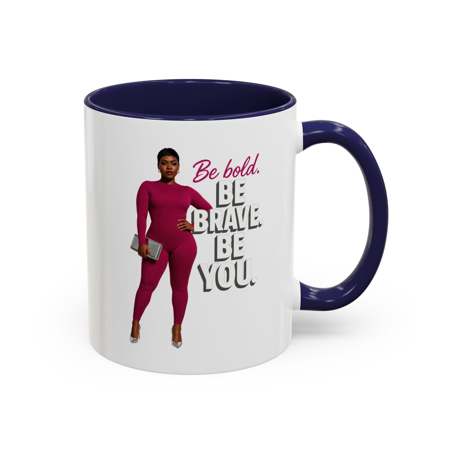 Bold Inspiration Coffee Mug - Empowerment Gift, Motivational Mug, Self-Love Decor, Office Essentials, Unique Gift Idea