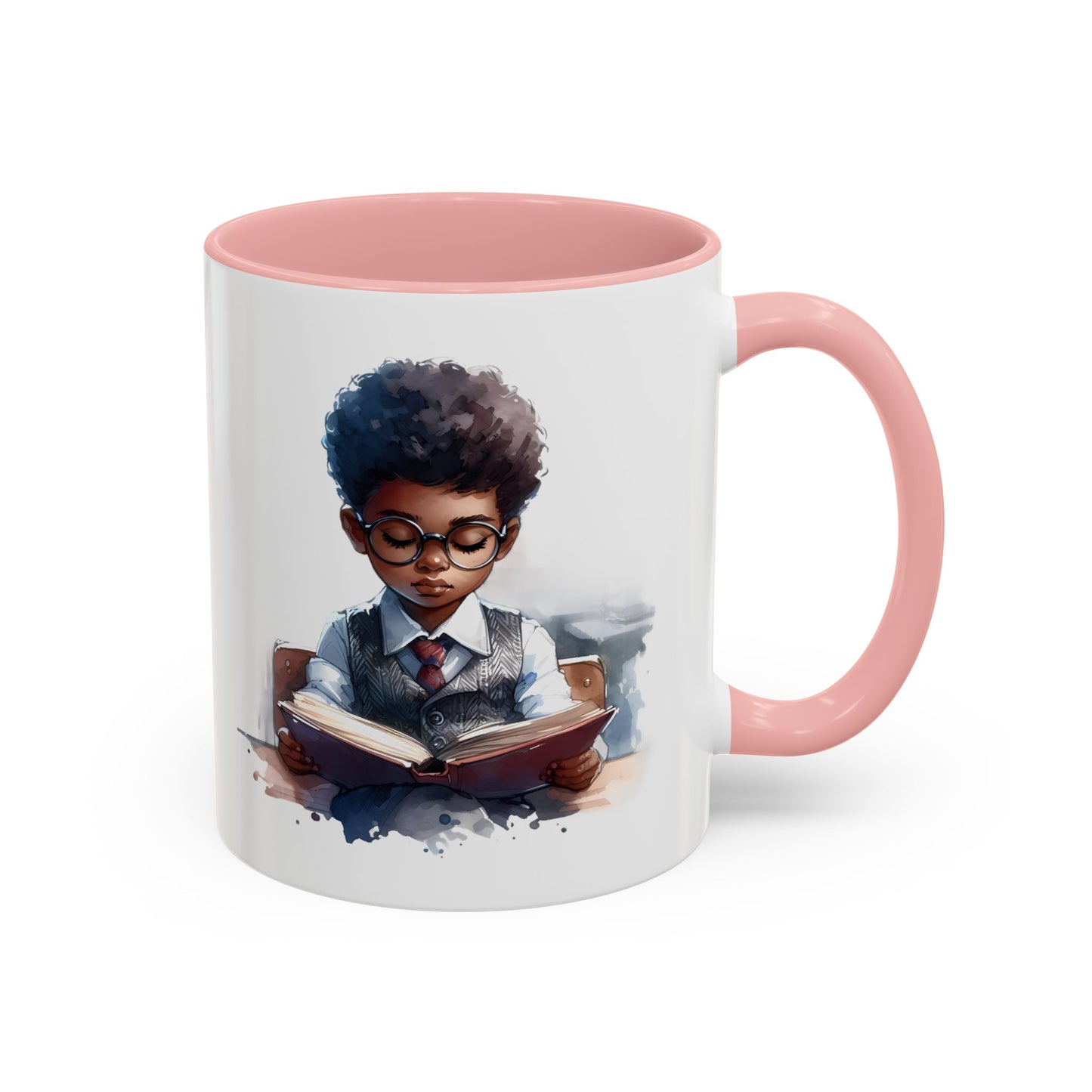 Whimsical Character Coffee Mug, Inspirational Mug, Gift for Readers, Unique Art Mug, Personalized Coffee Cup