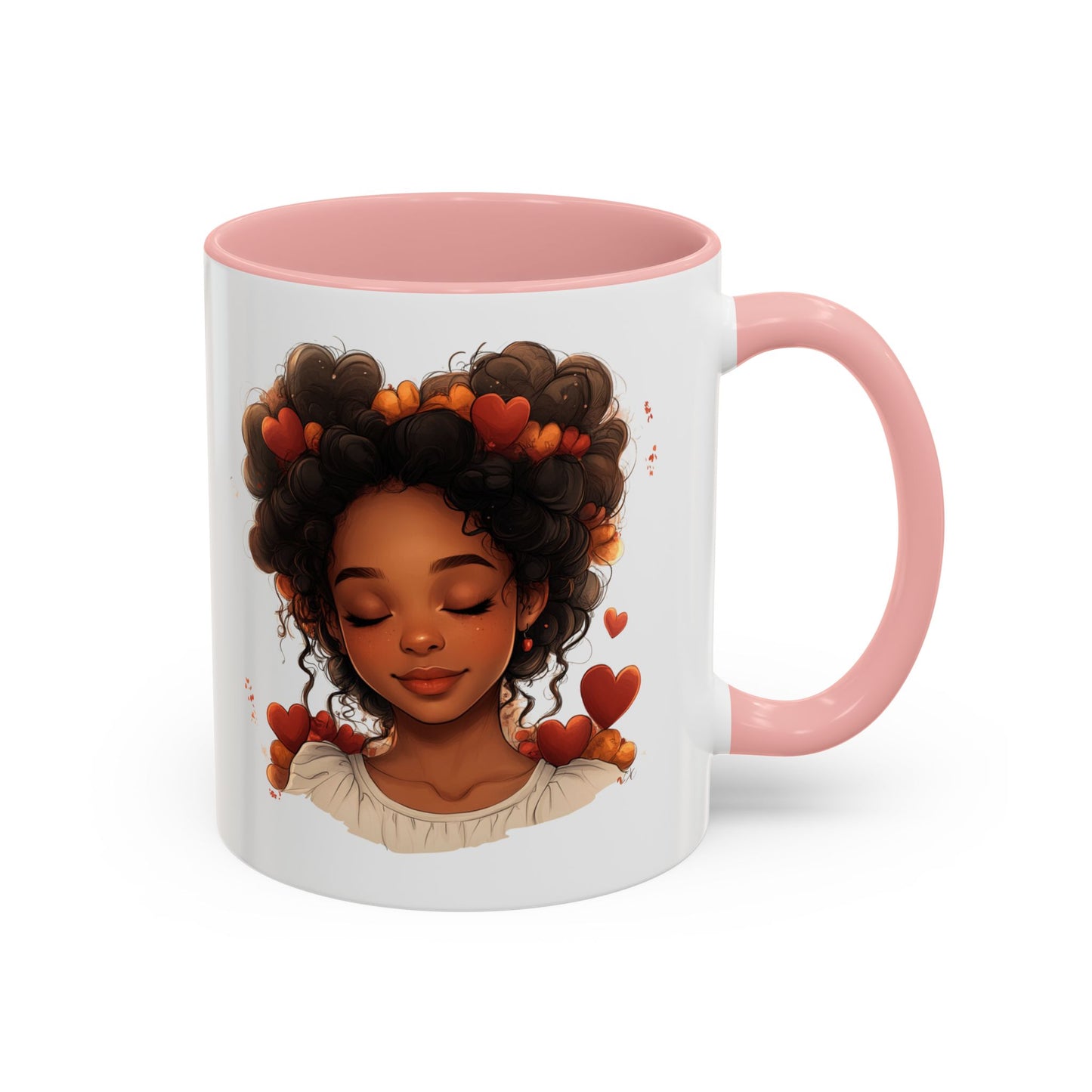 Charming Heart-Themed Coffee Mug for Coffee Lovers, Gift for Friends, Birthday, Valentine's Day, Unique Home Decor, Valentine's Gift