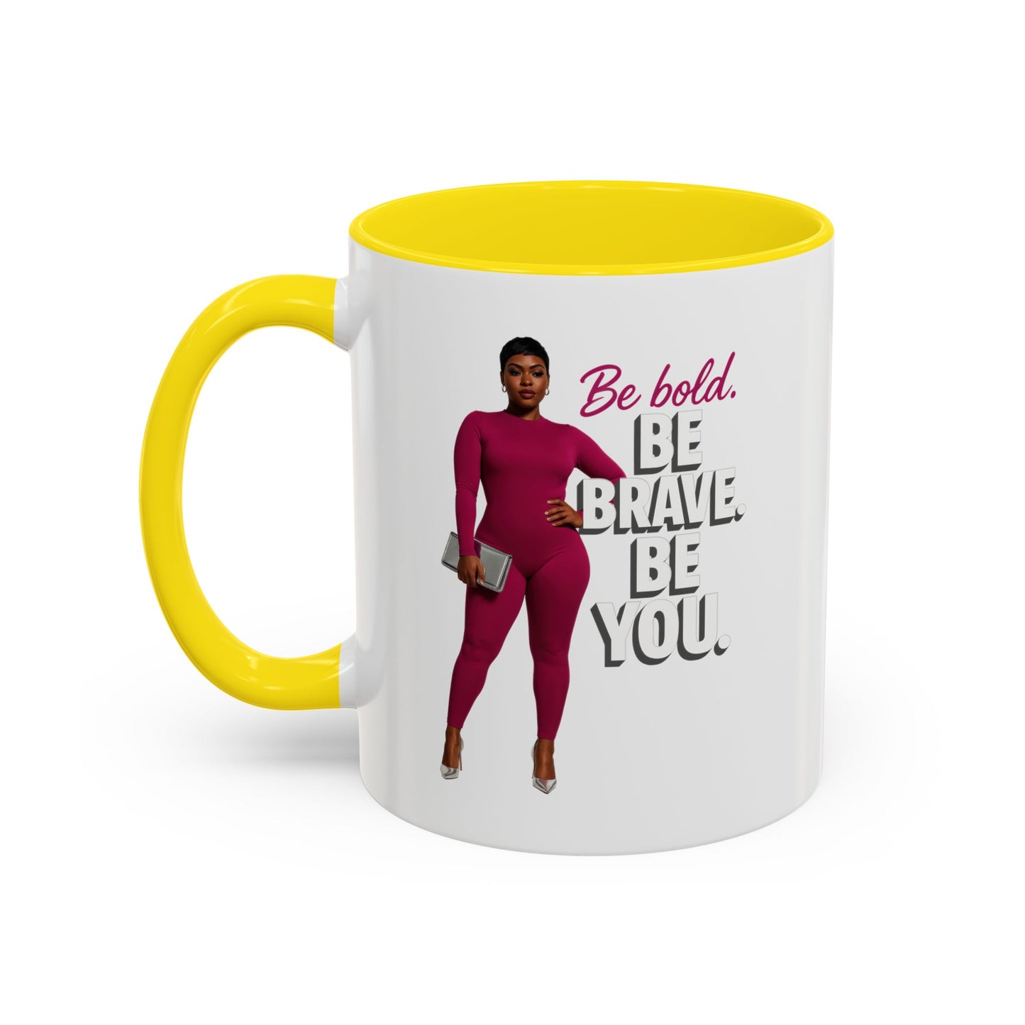 Bold Inspiration Coffee Mug - Empowerment Gift, Motivational Mug, Self-Love Decor, Office Essentials, Unique Gift Idea