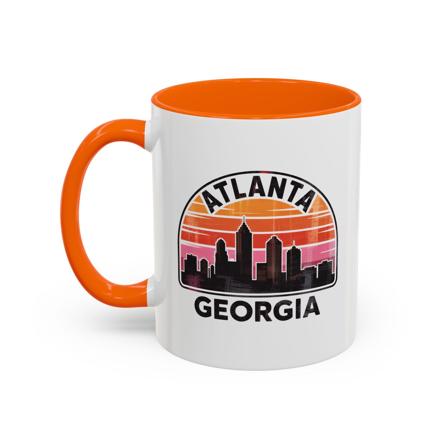 Vibrant Atlanta Coffee Mug - Perfect for Home or Office, Gift for Coffee Lovers, Souvenir for Travelers, Georgia Pride