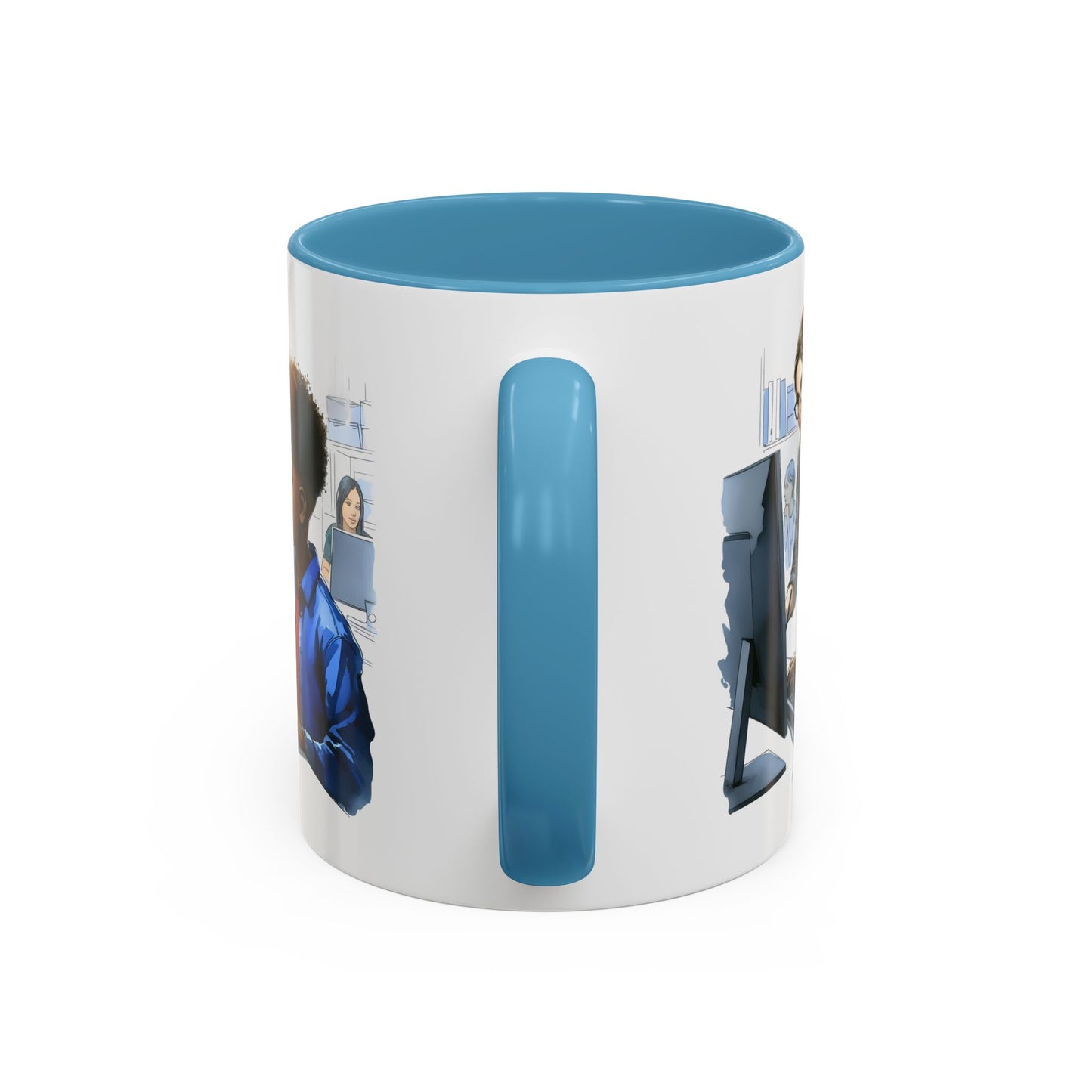 Empowering Desk Coffee Mug with Inspirational Design, Work Mug, Office Decor, Motivational Gift, Teacher Appreciation