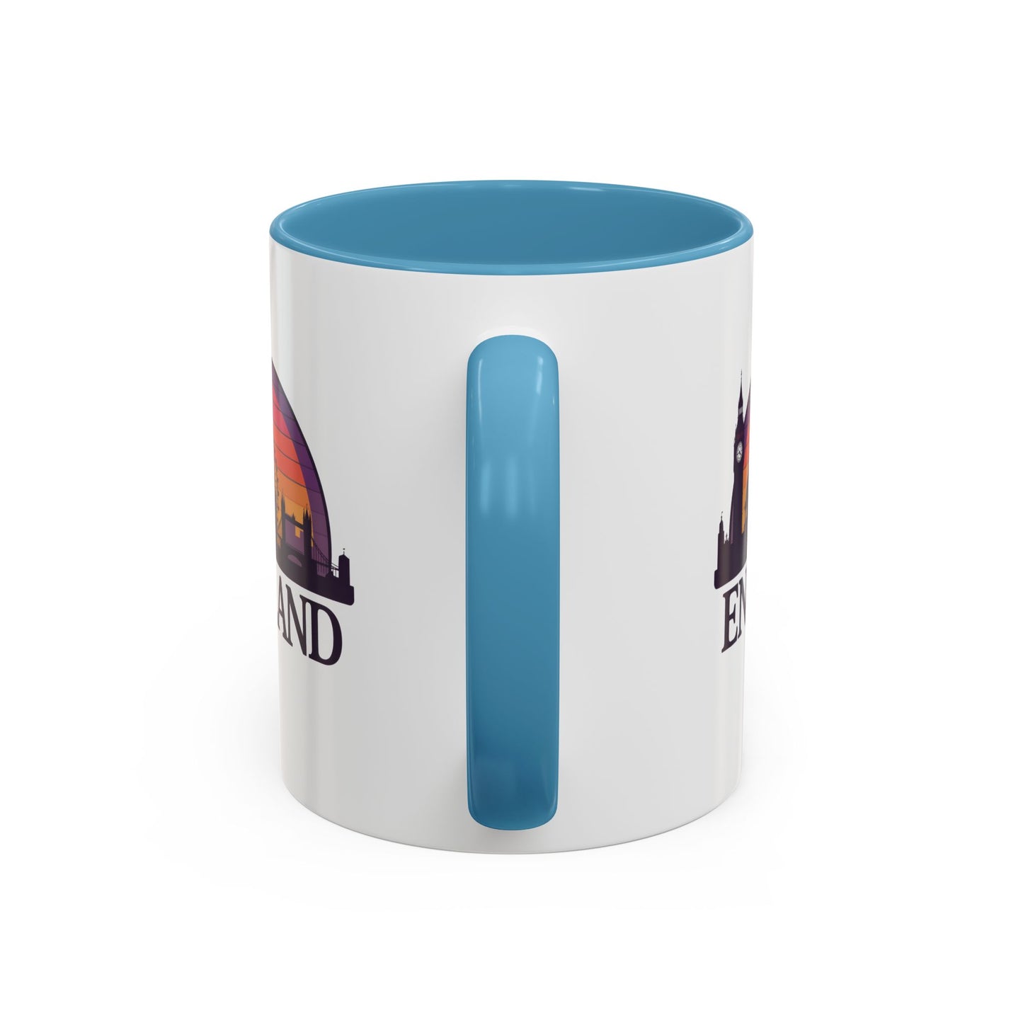 London Skyline Accent Coffee Mug - Unique Gift for Tea Lovers, Home Decor, Travel Souvenir, English Culture Enthusiasts, 11oz, 15oz