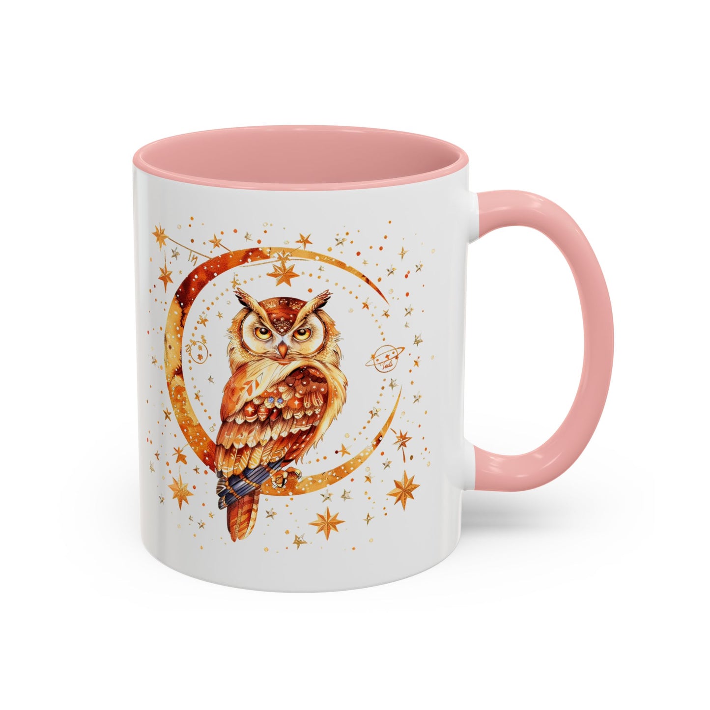 Mystical Owl Coffee Mug - Celestial Decor, Perfect Gift for Owl Lovers, Cozy Vibes, Unique Home Accents, Astrology Tea Cup