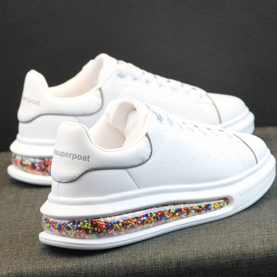Air Cushion White Shoes Autumn Couple Casual Sports Shoes Store Hive UNIjuntos